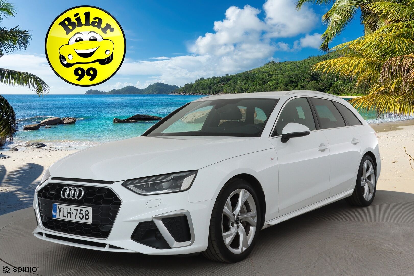 Audi A4 2021 Avant Business S line 40 TFSI 150 kW MHEV *ACC / P.kamera / Matrix LED / Koukku / Webasto / Digimittaristo* - 1.Om Suomi-auto / Kahdet renkaat aluvanteilla / Merkkihuollettu