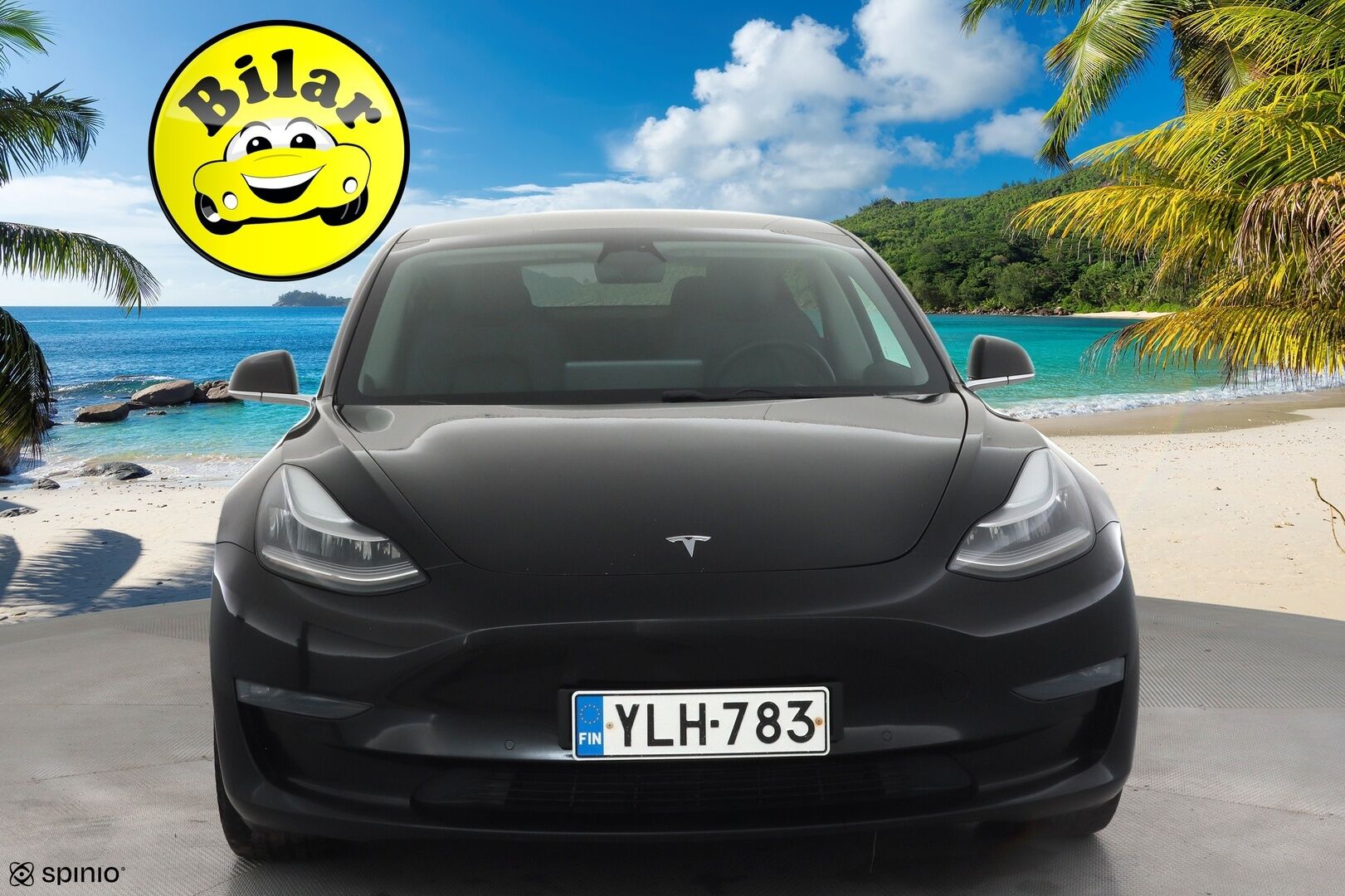 Tesla Model 3 2019 Performance Dual Motor AWD - | ACC | Koukku | 2x alut | Lasikatto | Premium Audio | Sähkönahat | Muistipenkki | P.kamera ja tutkat | Autosteer | RCTA |  LED | Lämm. takapenkit | 