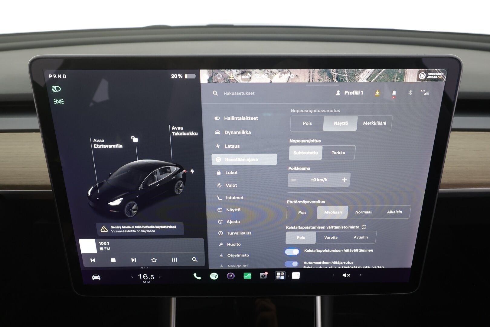 Tesla Model 3 2019 Performance Dual Motor AWD - | ACC | Koukku | 2x alut | Lasikatto | Premium Audio | Sähkönahat | Muistipenkki | P.kamera ja tutkat | Autosteer | RCTA |  LED | Lämm. takapenkit | 