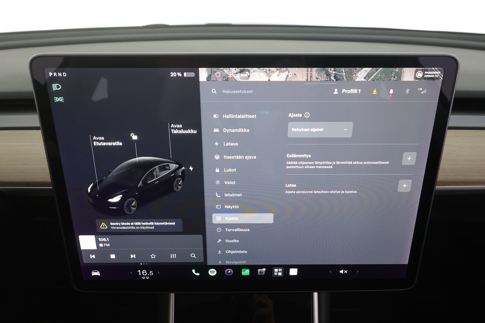 Tesla Model 3 2019 Performance Dual Motor AWD - | ACC | Koukku | 2x alut | Lasikatto | Premium Audio | Sähkönahat | Muistipenkki | P.kamera ja tutkat | Autosteer | RCTA |  LED | Lämm. takapenkit | 