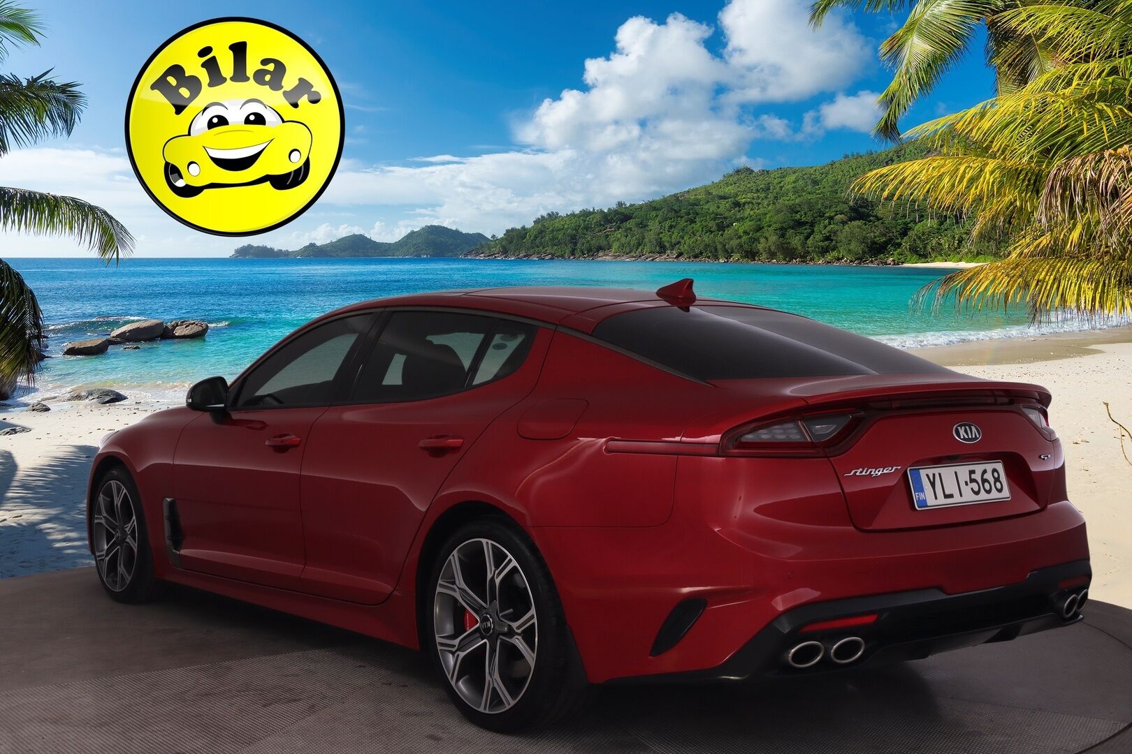 Kia Stinger 2019 3,3 T-GDI AWD GT A/T - 1-omist Suomi-Auto | Merkkihuollot | ACC | BLISS | HUD | Harman&Kardon | KeyLess | Kattoikkuna | 360 | Punainen nahkasisusta | Muistipenkki | Ilmastoidut etuistuimet | 2x renkaat&alumiinivantein