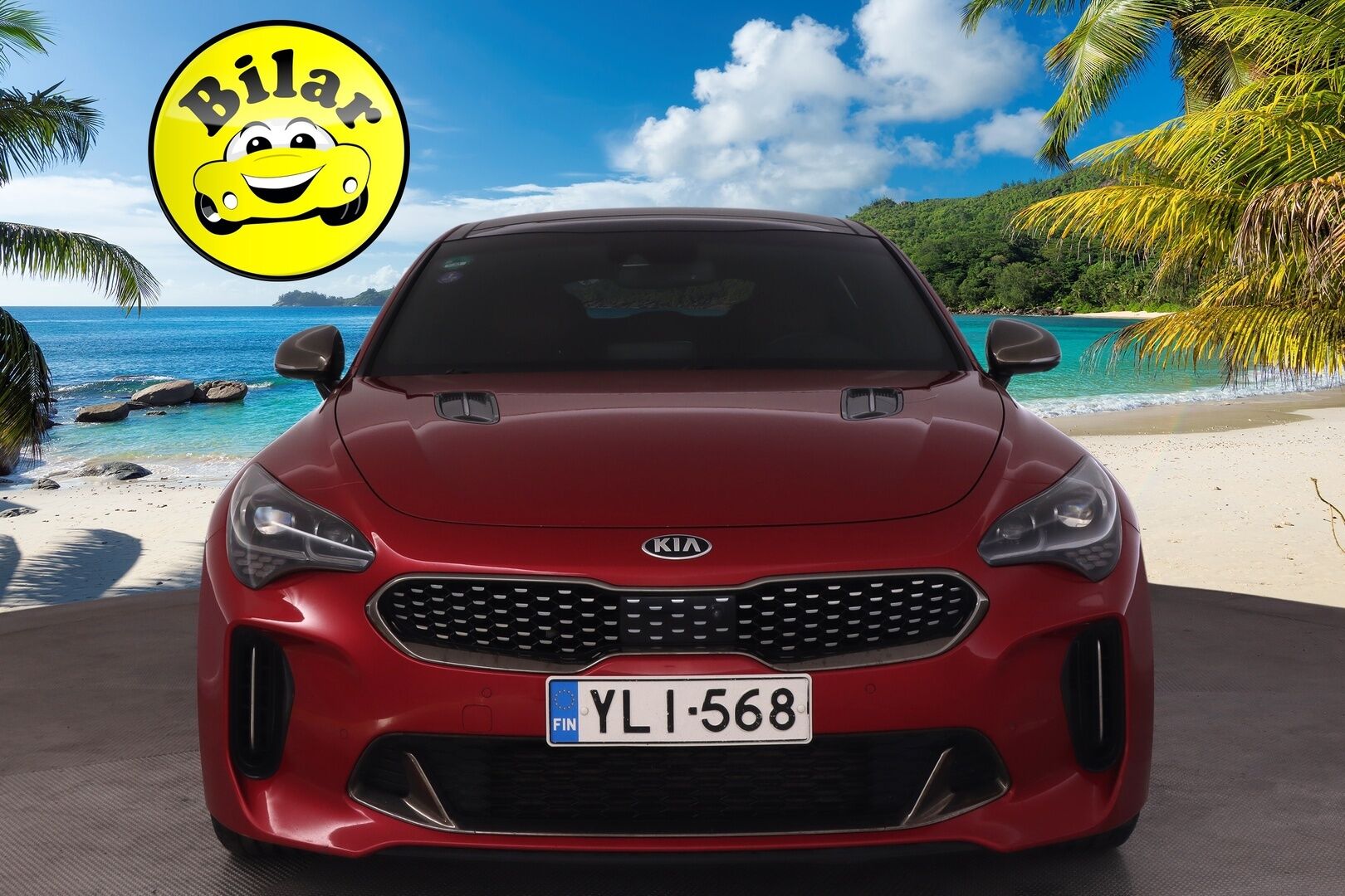 Kia Stinger 2019 3,3 T-GDI AWD GT A/T - 1-omist Suomi-Auto | Merkkihuollot | ACC | BLISS | HUD | Harman&Kardon | KeyLess | Kattoikkuna | 360 | Punainen nahkasisusta | Muistipenkki | Ilmastoidut etuistuimet | 2x renkaat&alumiinivantein