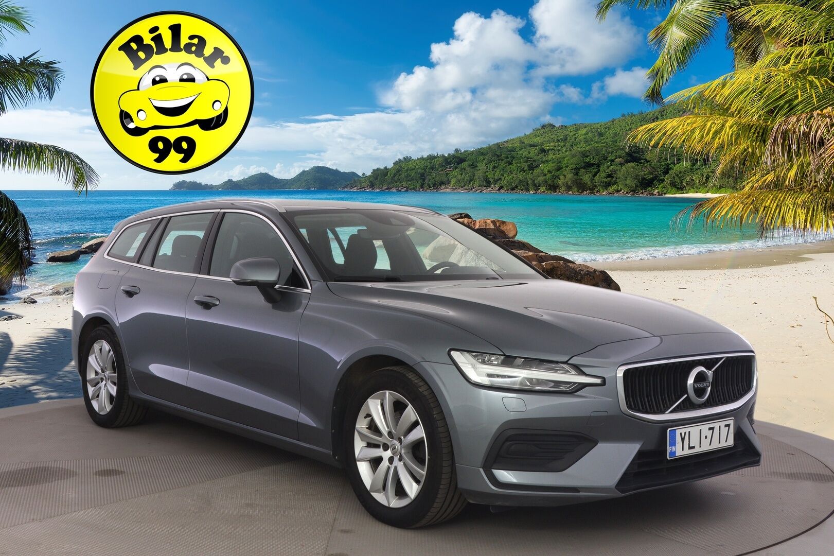 Volvo V60 2020 D3 Momentum aut * ACC / P-kamera / Webasto / Isofix / Keylessgo - Kahdet renkaat aluvanteilla / Suomi-auto / Sähkötoiminen takaluukku / Liikennemerkki tunnistus varustus - HULLUT AVAJAISHULINAT KORKOTARJOUS 3,29 %
