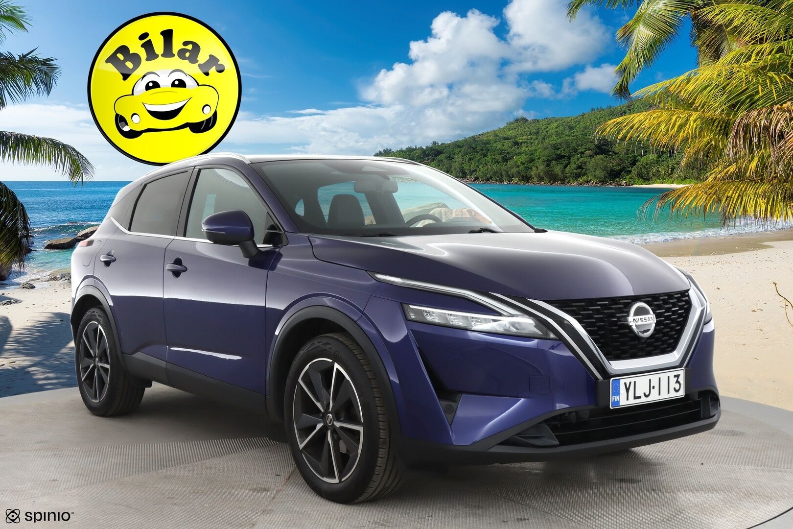 Nissan Qashqai 2022 MHEV 158 Xtronic 2WD Tekna+ - ACC / HUD / BLIS / Navi / BOSE / 360 / Adapt. LED / Panoraama / Ilmastoidut ja hierovat etuistuimet muistilla