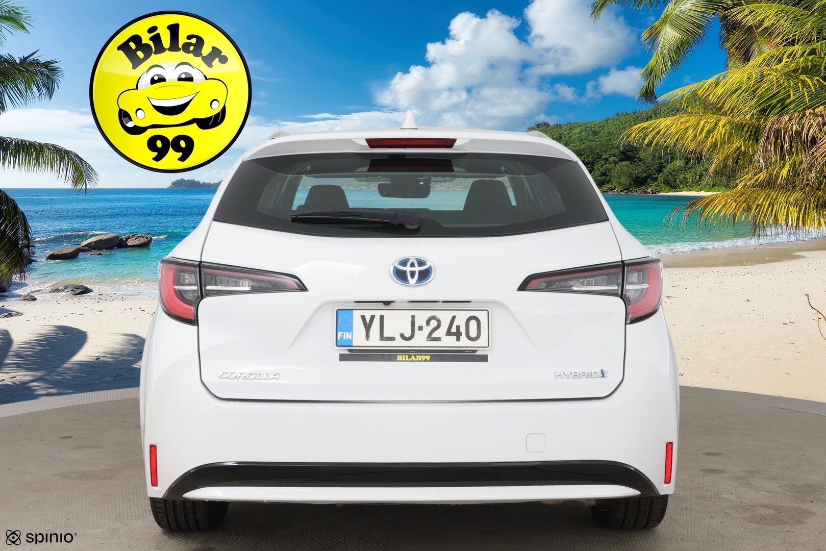 Toyota Corolla 2022 Touring Sports 1,8 Hybrid Active / ACC / LED / Navi / Keyless / 2x Renkaat / Huollettu 01/26/ Suomi-auto - Huoltokirja & Lämpöratti & Kaistavahti!