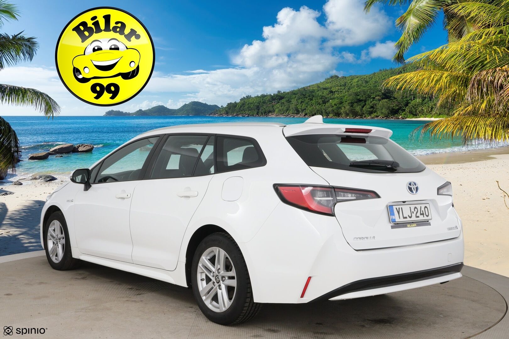 Toyota Corolla 2022 Touring Sports 1,8 Hybrid Active / ACC / LED / Navi / Keyless / 2x Renkaat / Huollettu 01/26/ Suomi-auto - Huoltokirja & Lämpöratti & Kaistavahti!