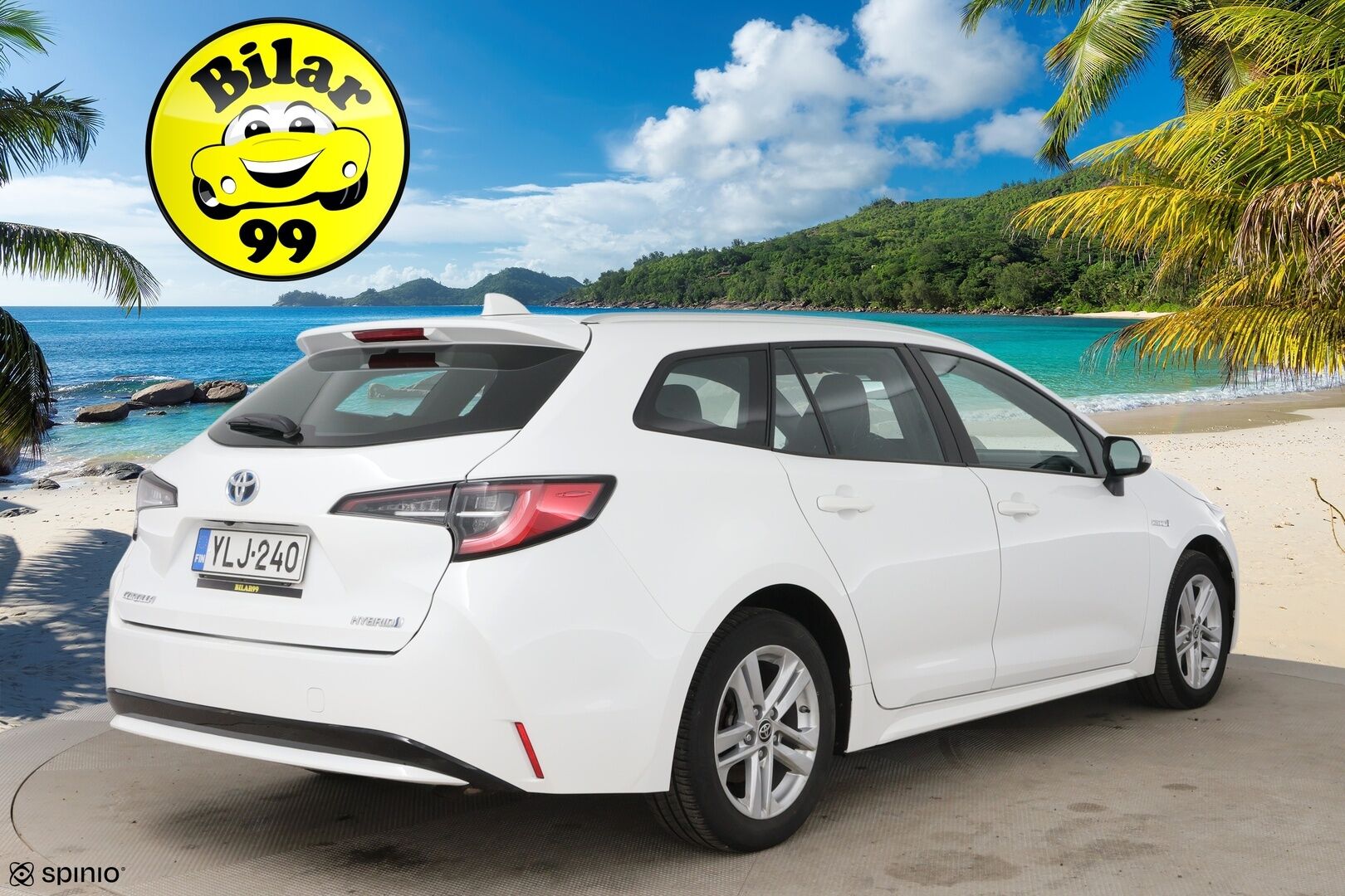 Toyota Corolla 2022 Touring Sports 1,8 Hybrid Active / ACC / LED / Navi / Keyless / 2x Renkaat / Huollettu 01/26/ Suomi-auto - Huoltokirja & Lämpöratti & Kaistavahti!