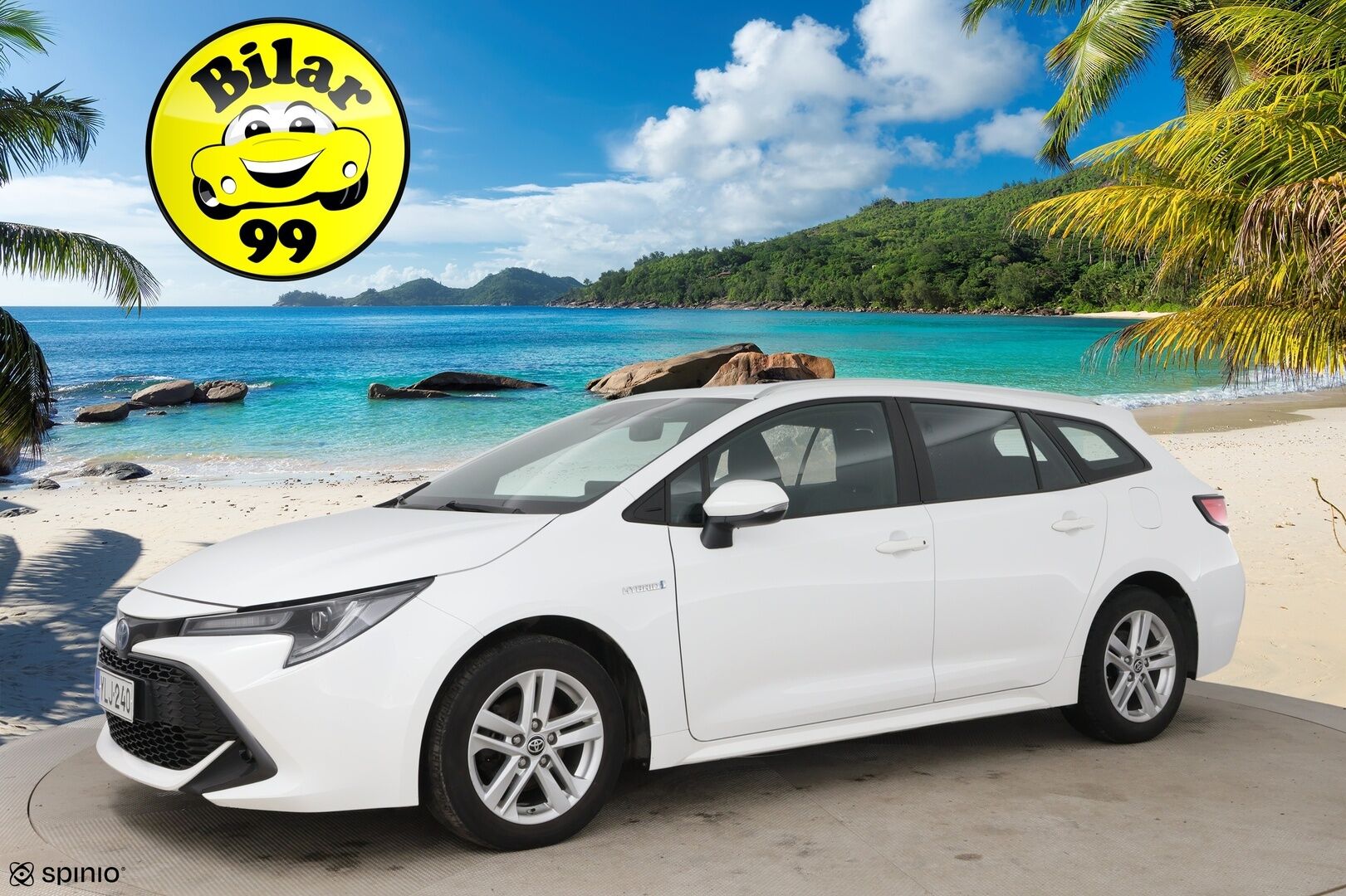 Toyota Corolla 2022 Touring Sports 1,8 Hybrid Active / ACC / LED / Navi / Keyless / 2x Renkaat / Huollettu 01/26/ Suomi-auto - Huoltokirja & Lämpöratti & Kaistavahti!