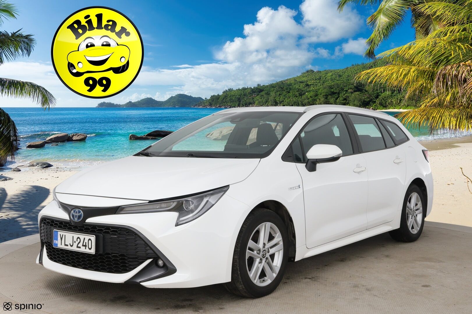 Toyota Corolla 2022 Touring Sports 1,8 Hybrid Active / ACC / LED / Navi / Keyless / 2x Renkaat / Huollettu 01/26/ Suomi-auto - Huoltokirja & Lämpöratti & Kaistavahti!