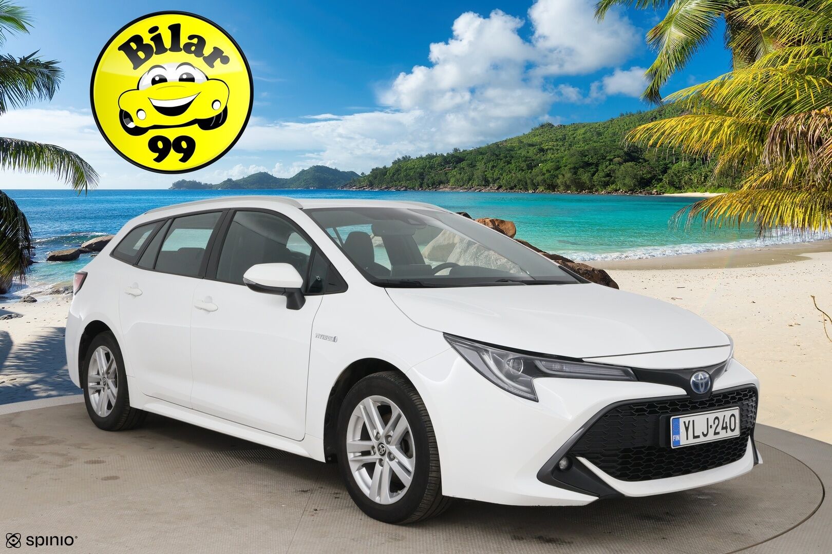 Toyota Corolla 2022 Touring Sports 1,8 Hybrid Active / ACC / LED / Navi / Keyless / 2x Renkaat / Huollettu 01/26/ Suomi-auto - Huoltokirja & Lämpöratti & Kaistavahti!