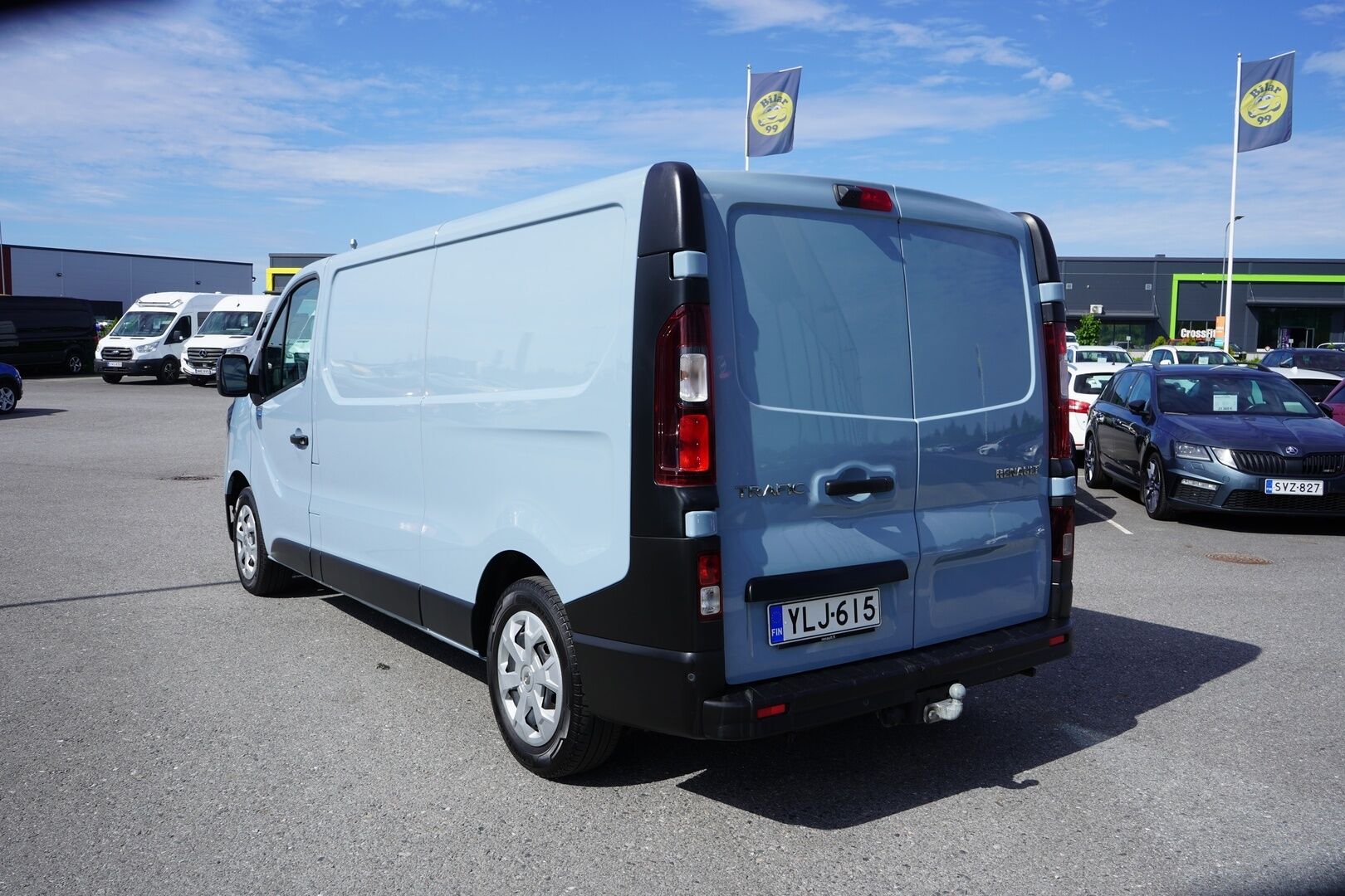 Renault Trafic 2022 Blue dCi 130 L2H1 6,7m3 Nordic Edition *Eber / Kamera / Navi / Vetokoukku / Vakkari* - Suomi-auto / Kahdet renkaat / Myydään juuri huollettuna