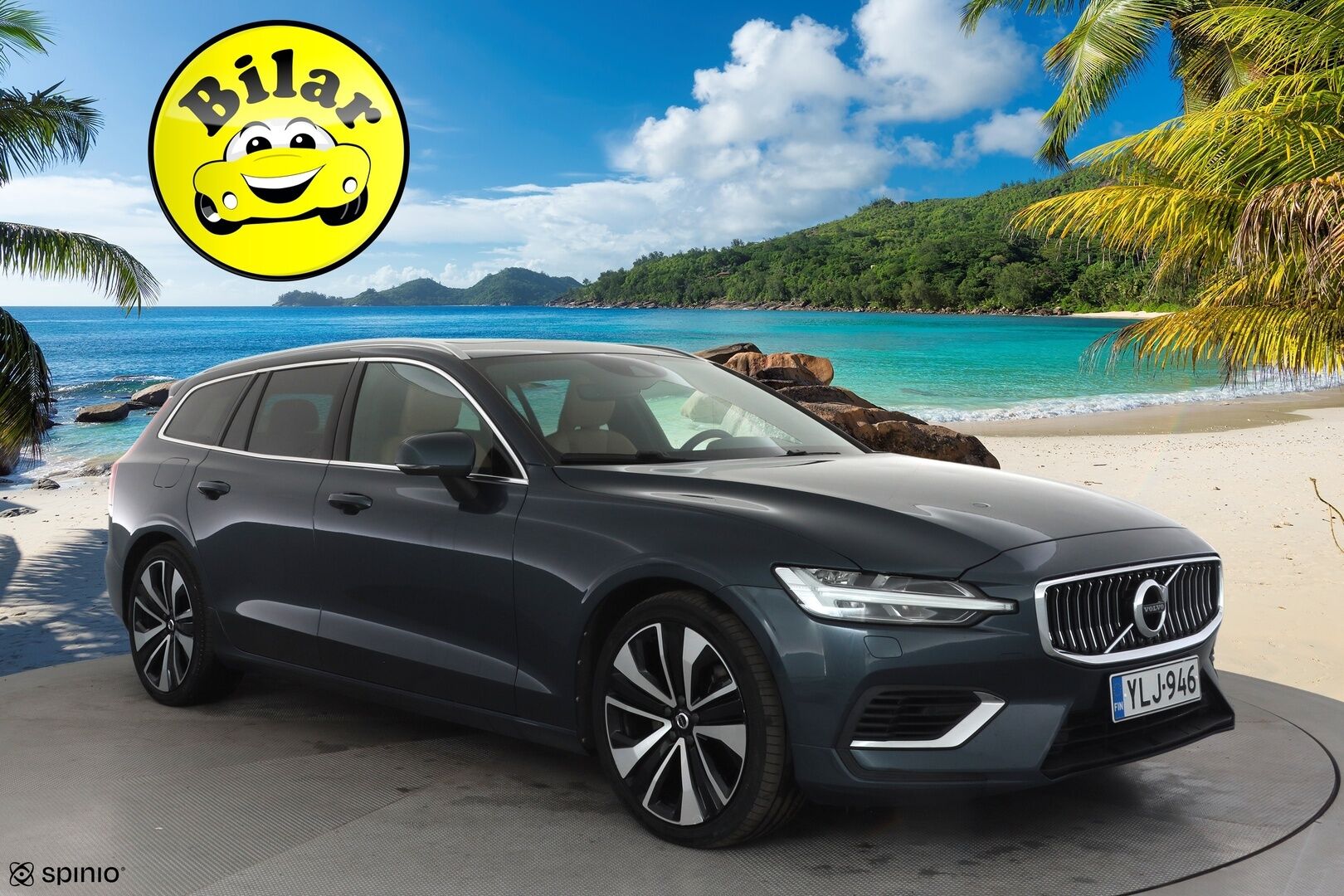 Volvo V60 2022 T6 AWD Long Range Inscription Edition aut - | Panorama | Koukku | ACC | Full-LED | P.Kamera | Ilmastoidut Sporttinahat Muistilla | Lisälämmitin | Kaistavahti | Navi | Keyless | Merkkihuollot | 2x Latauskaapelit | Kahdet renkaat | Suomi-auto |