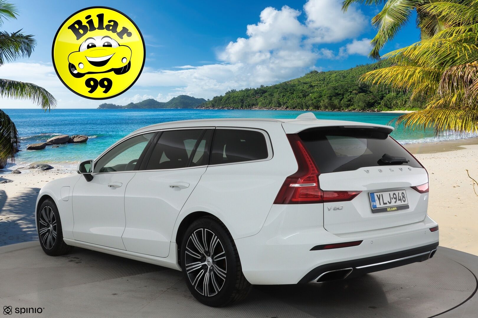Volvo V60 2022 T6 AWD Long Range Inscription Expression **Vakkari / Keyless / P.tutka - 1 om Suomi auto / Kahdet renkaat aluvanteilla