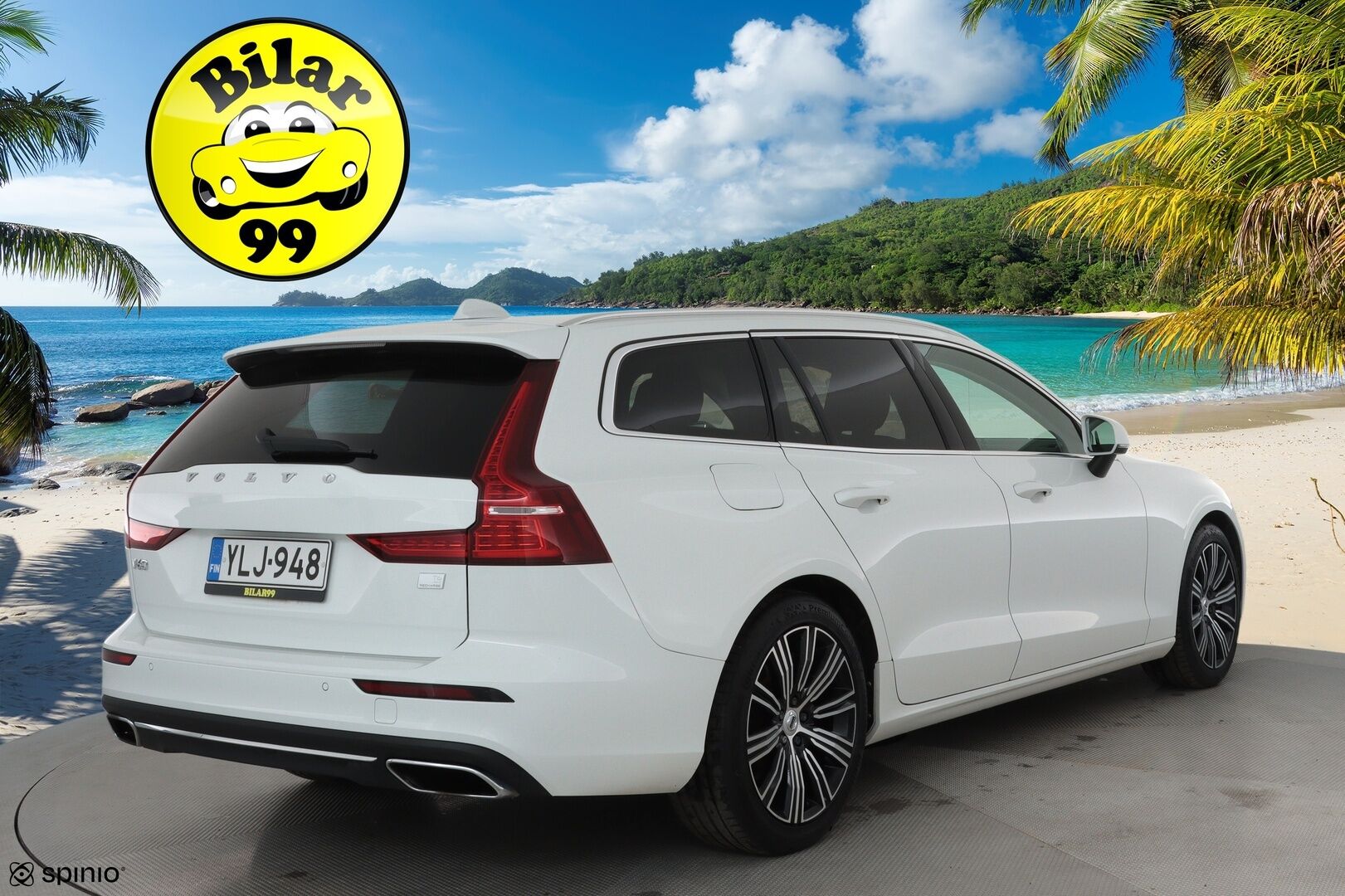 Volvo V60 2022 T6 AWD Long Range Inscription Expression **Vakkari / Keyless / P.tutka - 1 om Suomi auto / Kahdet renkaat aluvanteilla