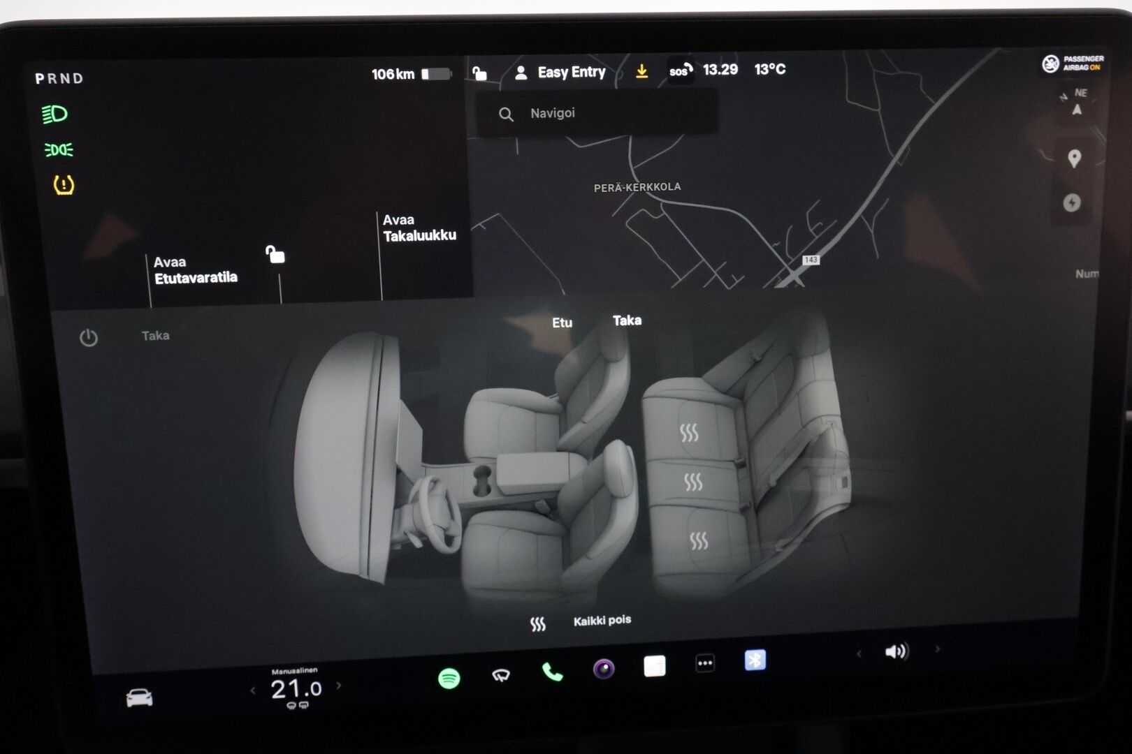 Tesla Model 3 2021 Standard Range Plus *EAP / Matrix LED / Lämpöpumppu / Lasikatto / Premium Audio / P.kamera* - Suomi-auto / Smart Summon / 2x vanteet
