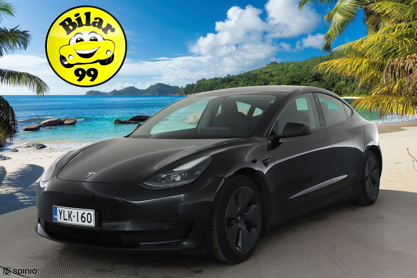 Tesla Model 3 2021 Standard Range Plus *EAP / Matrix LED / Lämpöpumppu / Lasikatto / Premium Audio / P.kamera* - Suomi-auto / Smart Summon / 2x vanteet