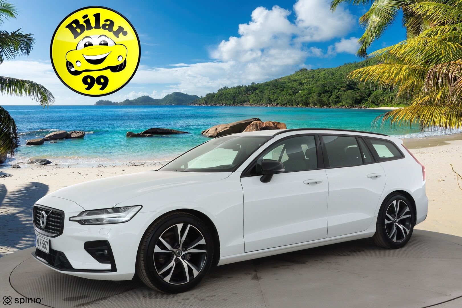 Volvo V60 2022 B4 MHEV Business R-Design Edition DCT aut * Webasto / Koukku / ACC / Full-LED / P.Kamera / Muistipenkki / Navi / Keyless * - 1-om Suomi-auto / Kahdet renkaat aluvanteilla / Merkkihuollot