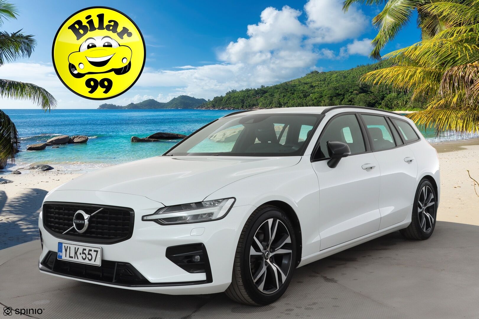 Volvo V60 2022 B4 MHEV Business R-Design Edition DCT aut * Webasto / Koukku / ACC / Full-LED / P.Kamera / Muistipenkki / Navi / Keyless * - 1-om Suomi-auto / Kahdet renkaat aluvanteilla / Merkkihuollot