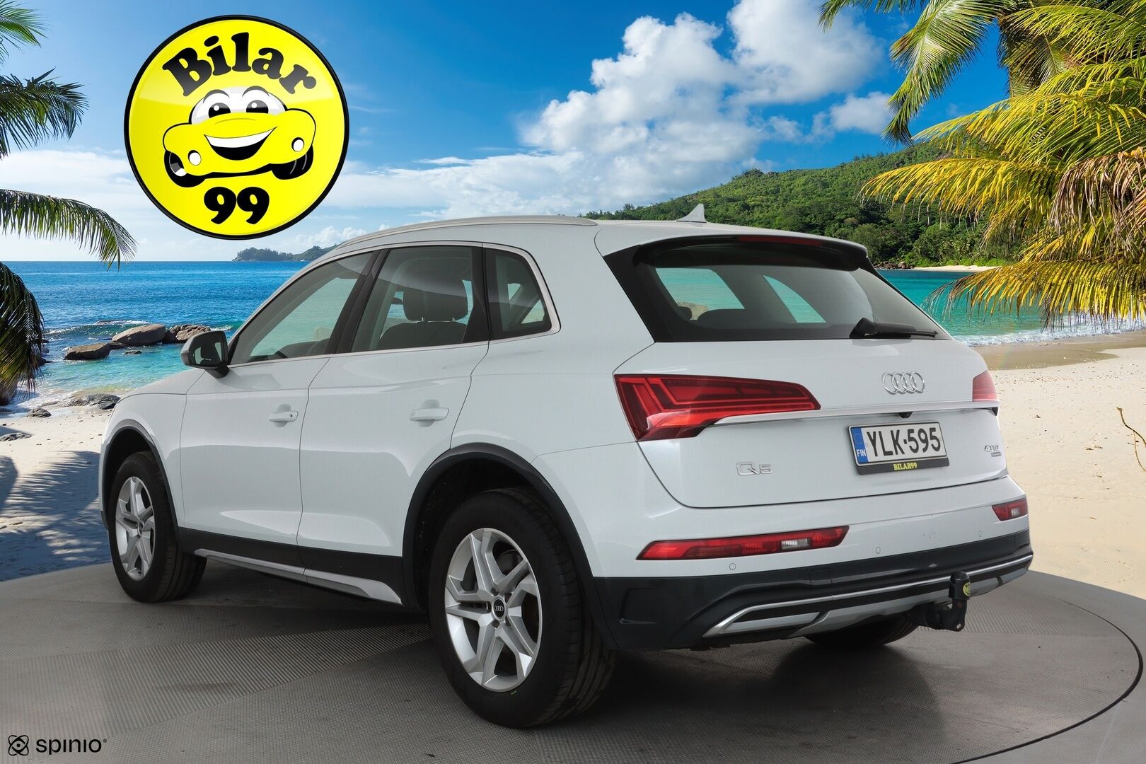Audi Q5 2022 Business Advanced Launch Edition 40 TDI 150 kW MHEV quattro S tronic **Adapt.vakkari / Webasto / LED / Koukku** - 3,99 % KORKOTARJOUS TÄHÄN AUTOON 31.8. ASTI! - Suomi-auto / Kahdet renkaat aluvanteilla / Merkkihuollettu / Sporttipenkit / P.kamera / Ratin lämmitin