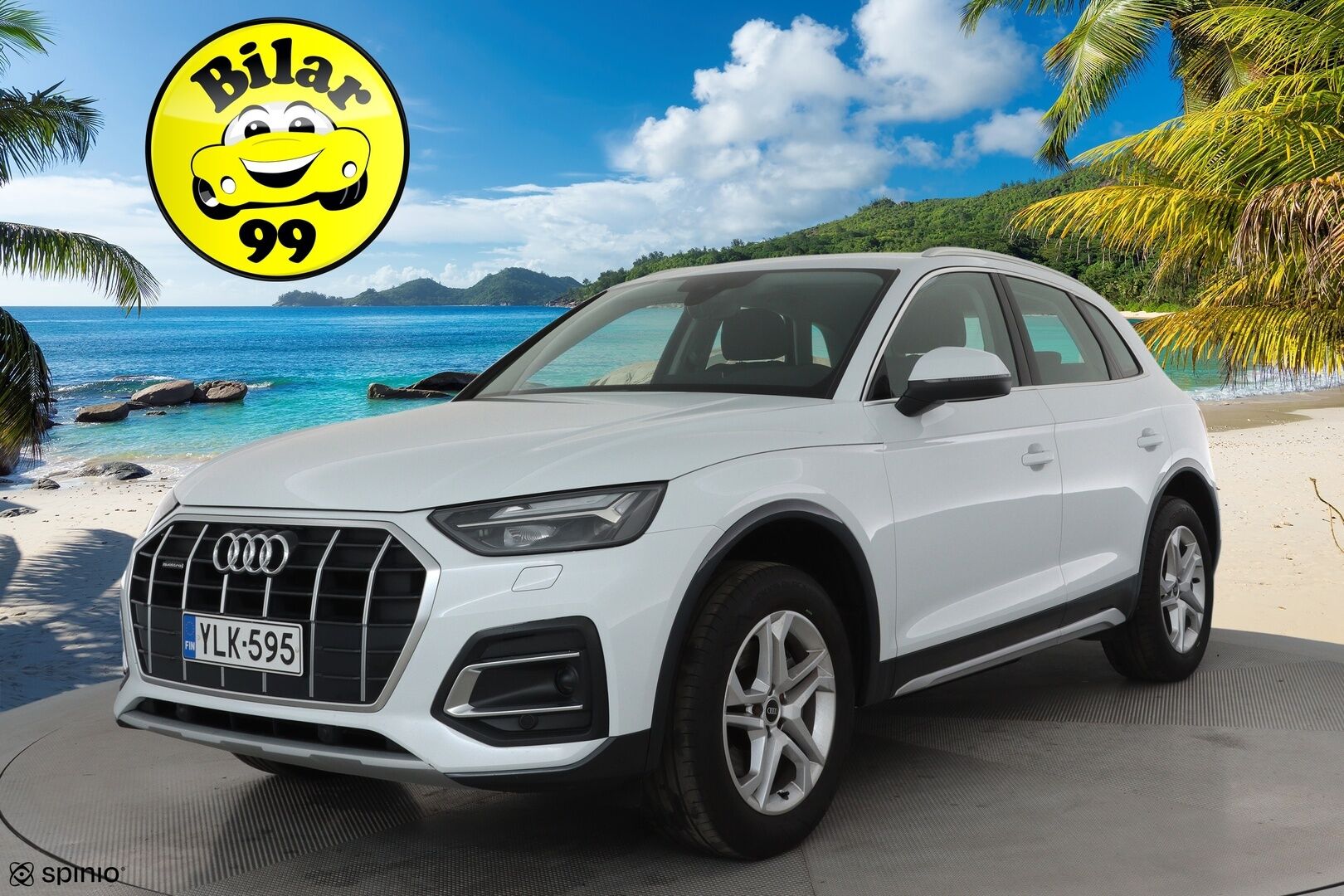 Audi Q5 2022 Business Advanced Launch Edition 40 TDI 150 kW MHEV quattro S tronic **Adapt.vakkari / Webasto / LED / Koukku** - 3,99 % KORKOTARJOUS TÄHÄN AUTOON 31.8. ASTI! - Suomi-auto / Kahdet renkaat aluvanteilla / Merkkihuollettu / Sporttipenkit / P.kamera / Ratin lämmitin