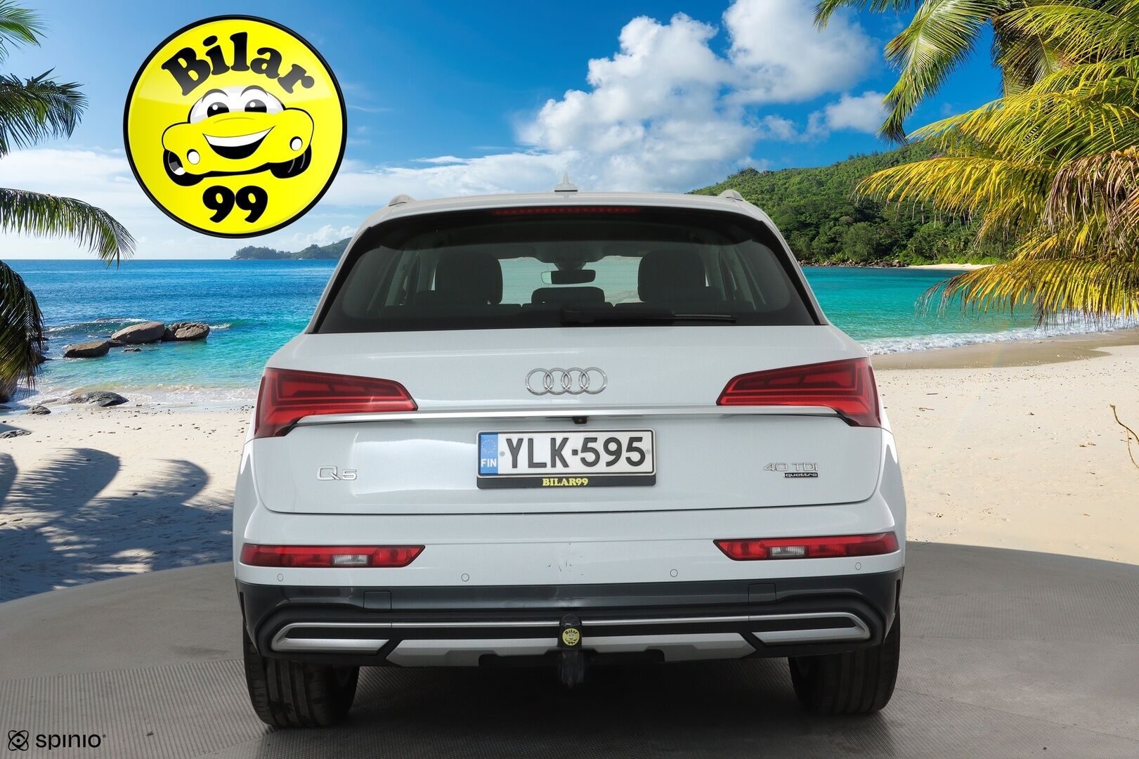 Audi Q5 2022 Business Advanced Launch Edition 40 TDI 150 kW MHEV quattro S tronic **Adapt.vakkari / Webasto / LED / Koukku** - 3,99 % KORKOTARJOUS TÄHÄN AUTOON 31.8. ASTI! - Suomi-auto / Kahdet renkaat aluvanteilla / Merkkihuollettu / Sporttipenkit / P.kamera / Ratin lämmitin
