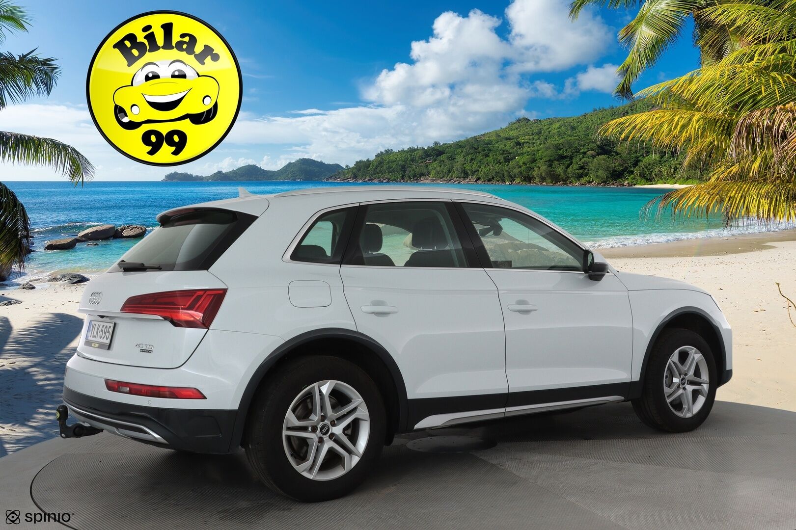 Audi Q5 2022 Business Advanced Launch Edition 40 TDI 150 kW MHEV quattro S tronic **Adapt.vakkari / Webasto / LED / Koukku** - 3,99 % KORKOTARJOUS TÄHÄN AUTOON 31.8. ASTI! - Suomi-auto / Kahdet renkaat aluvanteilla / Merkkihuollettu / Sporttipenkit / P.kamera / Ratin lämmitin