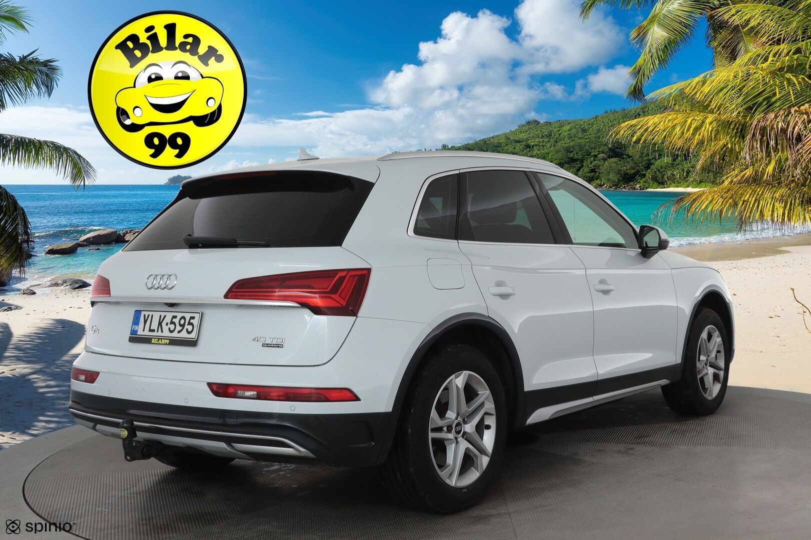 Audi Q5 2022 Business Advanced Launch Edition 40 TDI 150 kW MHEV quattro S tronic **Adapt.vakkari / Webasto / LED / Koukku** - Suomi-auto / Kahdet renkaat aluvanteilla / Merkkihuollettu / Sporttipenkit / P.kamera / Ratin lämmitin