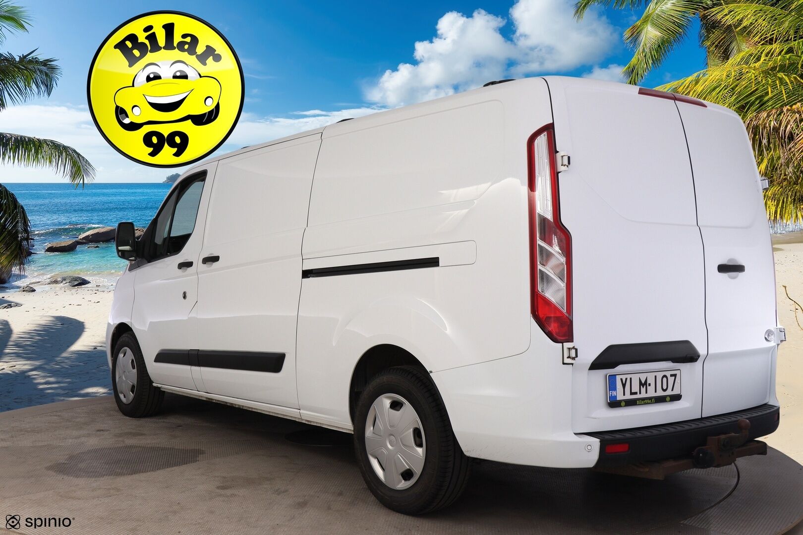 Ford Transit Custom 2022 340 2,0TDCI 170 hv *ALV / Webasto / Läpilastattava / Koukku / LED / P. kamera*