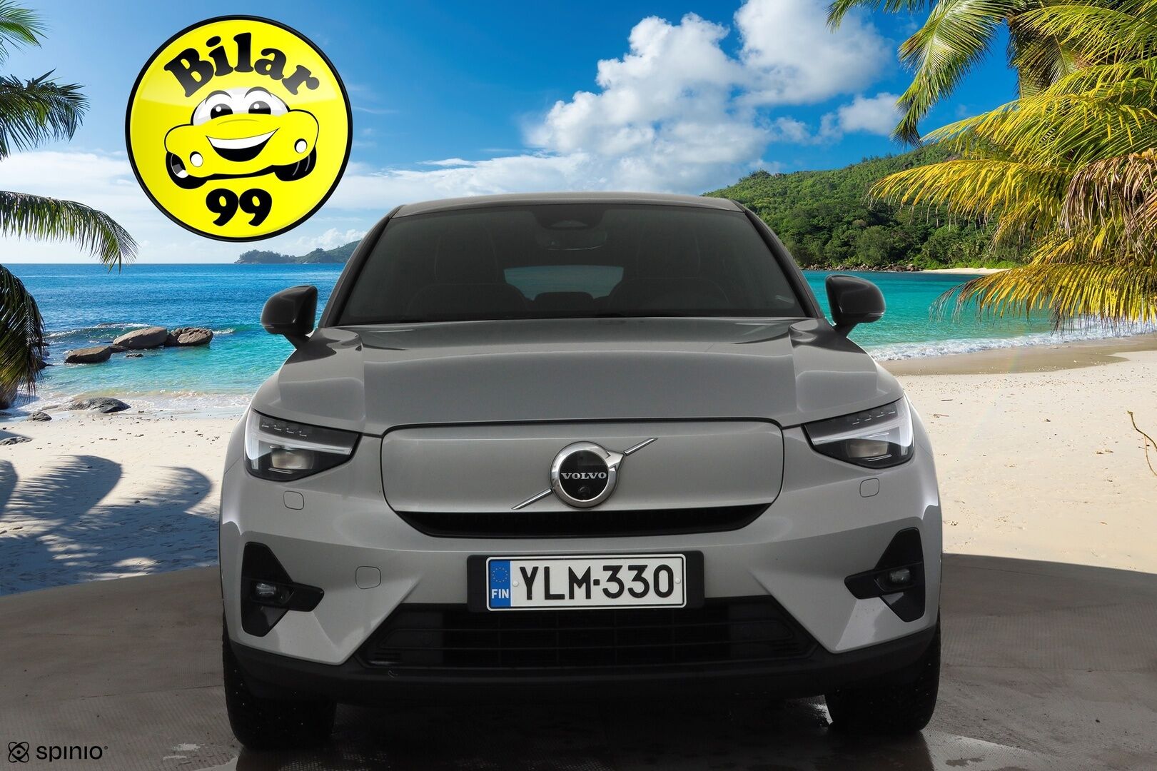 Volvo C40 2022 Recharge Twin Business Launch Edition aut * ILP / Koukku / ACC / Lasikatto / Pixel-LED / 360 / H&K * - Sportpenkki Muistilla / 1-om Suomi-auto / Kahdet renkaat aluvanteilla / Merkkihuollot