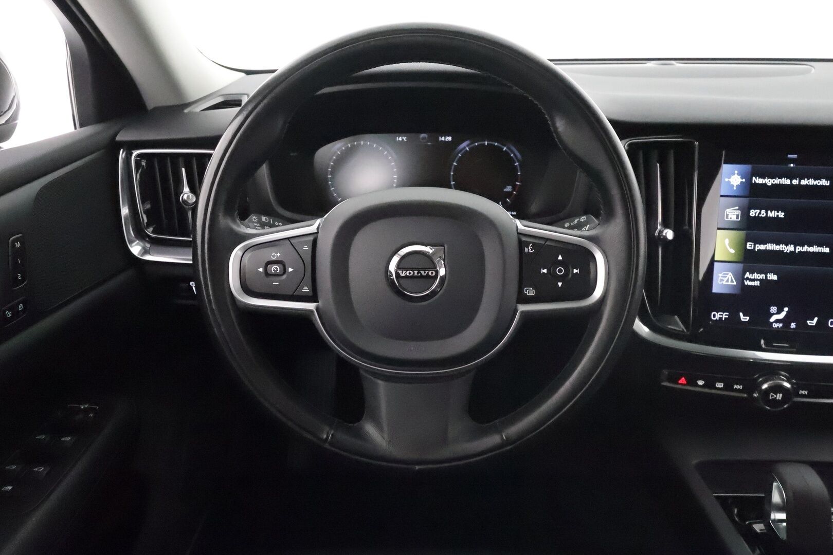 Volvo V60 2022 B3 MHEV Business Edition Aut. ** 1.Om Suomi-auto / Webasto / Koukku / Adapt. Vakkari / Muistipenkki / P. Tutka ** - Nahkasisusta / LED-valot / Kaistavahti / keylessGO / 2x renkaat