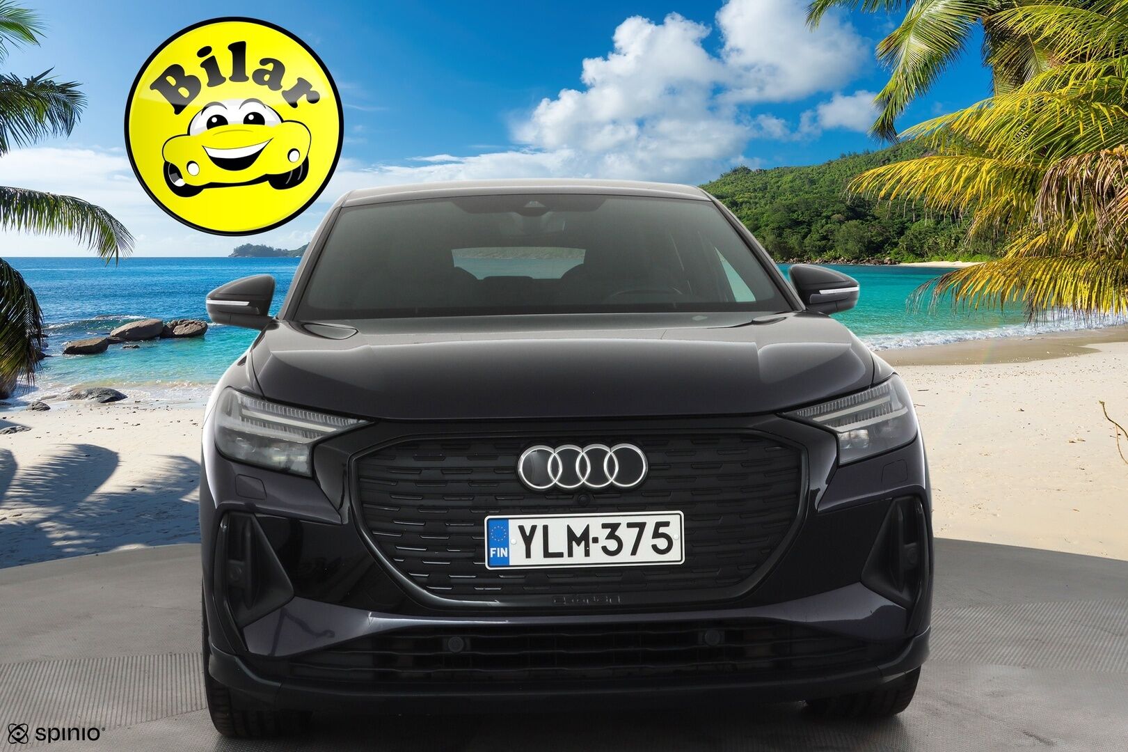 Audi Q4 e-tron 2022 Progress S line 50 e-tron quattro Sportback - | ACC | ILP | SONOS | 2x S-line | Koukku | Puolinahat | Sporttipenkit | Matrix | P.kamera | Navi | Keyless | 1-om suomiauto | Merkkihuollot | ALV | 
