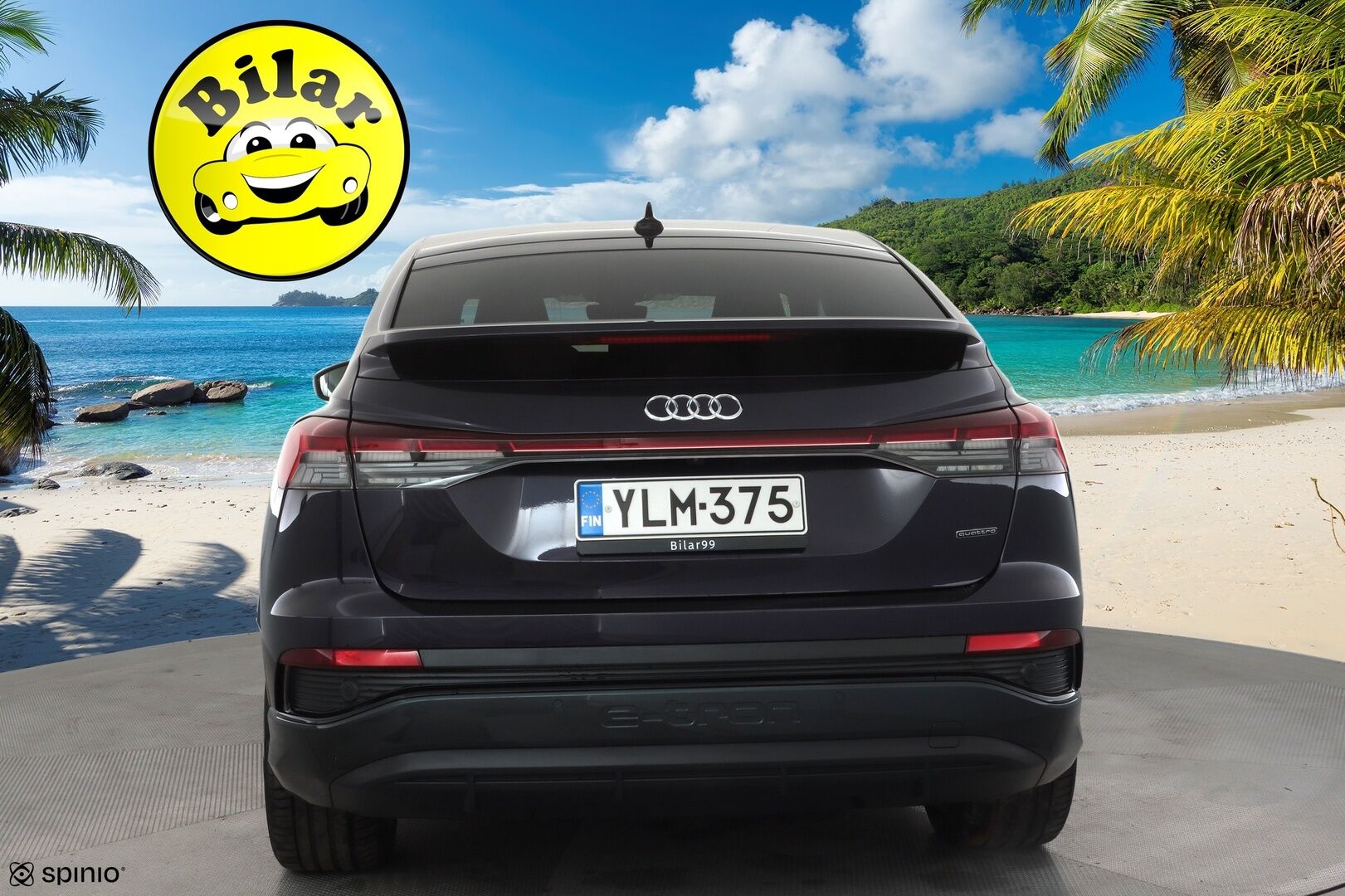 Audi Q4 e-tron 2022 Progress S line 50 e-tron quattro Sportback - | ACC | ILP | SONOS | 2x S-line | Koukku | Puolinahat | Sporttipenkit | Matrix | P.kamera | Navi | Keyless | 1-om suomiauto | Merkkihuollot | ALV | 