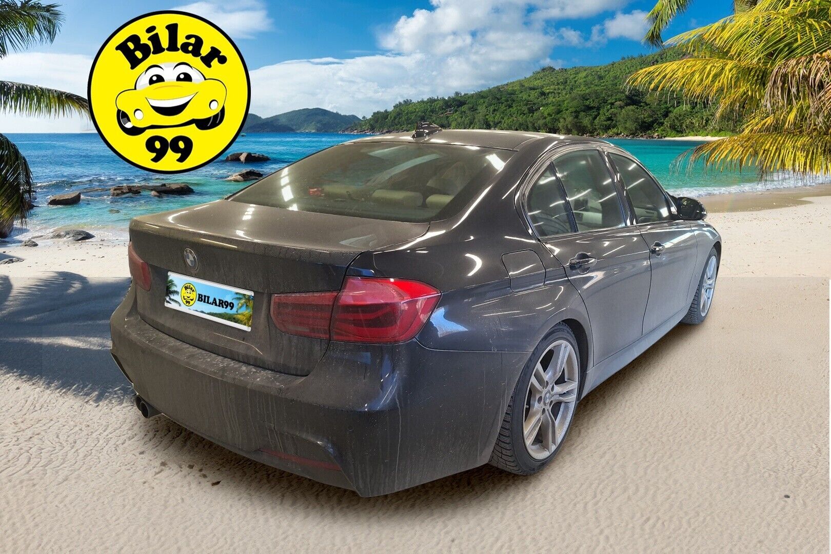 BMW 330 2017 F30 Sedan 330e A Business M Sport Edition * Harman&Kardon / Proffa. Navi / LED / Nahkasisusta * - Näyttävä M Sport Bemari / Ambient - Valaistus / Juuri huollettu!