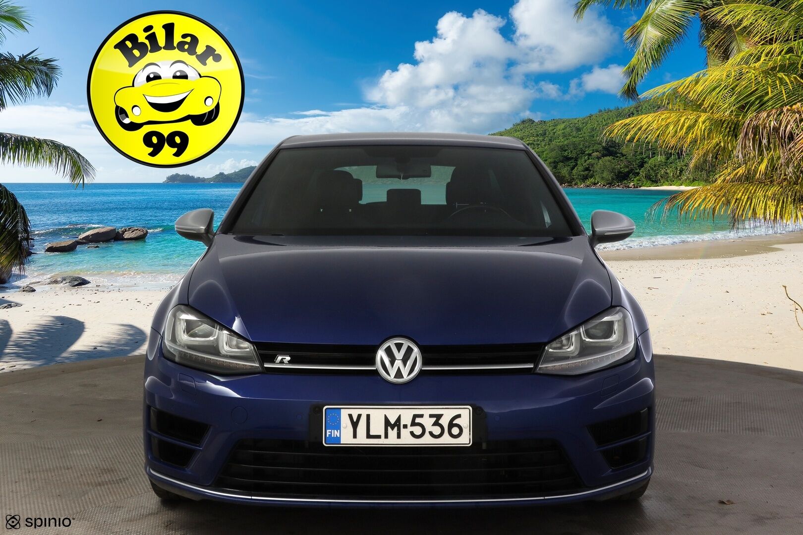 Volkswagen GOLF 2015 R TSI 221 kW (300 hv) BlueMotion Technology 4MOTION DSG-automaatti * Nahkasisusta / Vakkari / Navi / Bluetooth / Ambient Valot * -  * HG performancen ego-x putkisto / Nahka / Vossen / 2x Renkaat *