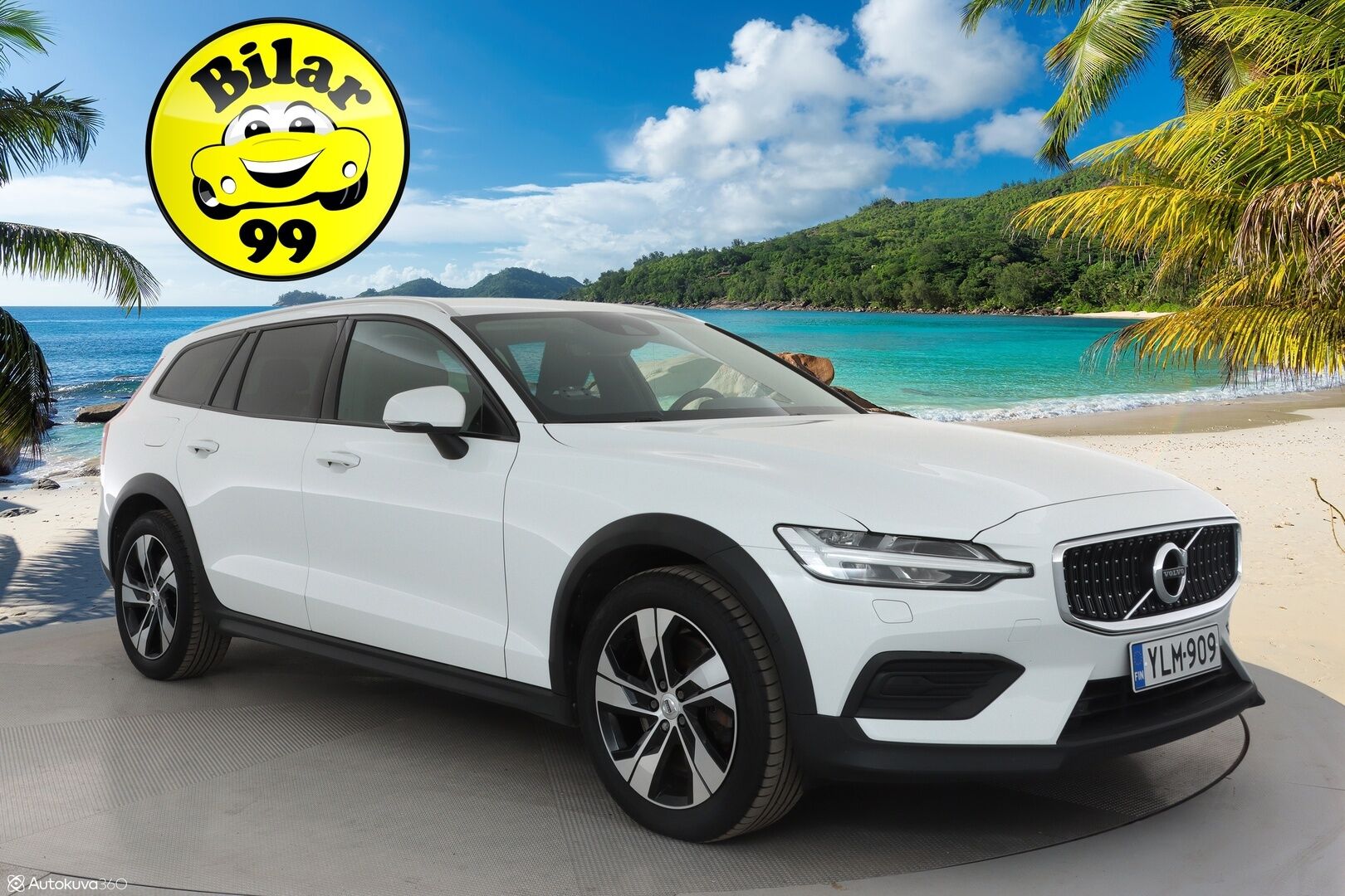 Volvo V60 Cross Country 2022 B4 AWD D-MHEV Business Edition aut **1.Om suomi-auto / Webasto / Koukku / Adapt.Vakkari / P. Kamera / LED-valot / Navi** - 3,99 % KORKOTARJOUS TÄHÄN AUTOON - Digimittaristo / Kaistavahti / KeylessGO / 2x Renkaat
