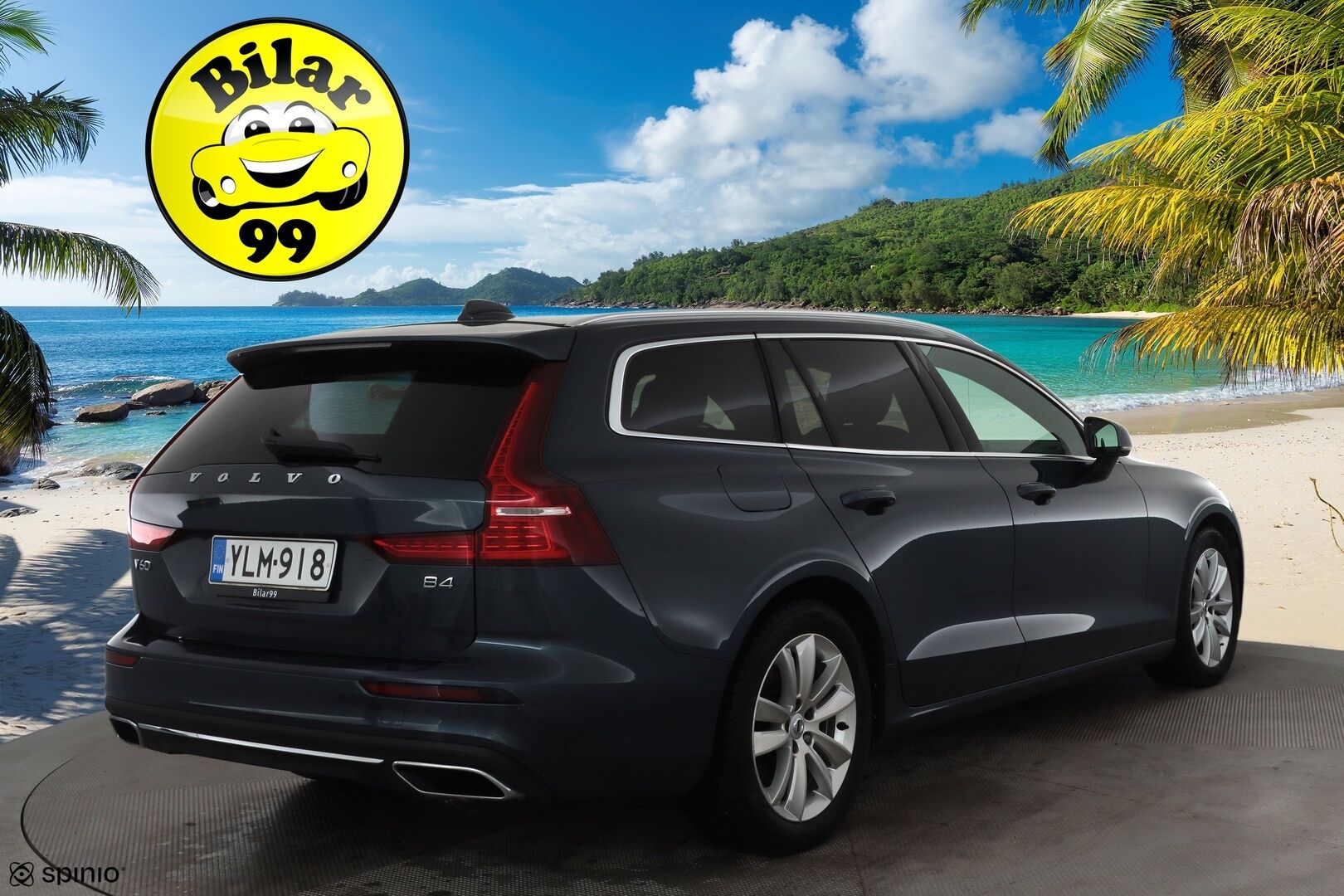 Volvo V60 2022 B4 D-MHEV Business Inscription Edition aut * ACC / P.kamera / Full LED / H&K / Muistipenkit / KeylessGo * - KATSO TÄMÄ TÄYSIN POIKKEUKSELLINEN KAMPANJAHINTA! / 1.Om Suomi-auto / Kahdet renkaat aluvanteilla / Merkkihuollettu / Juuri huollettu / Alv