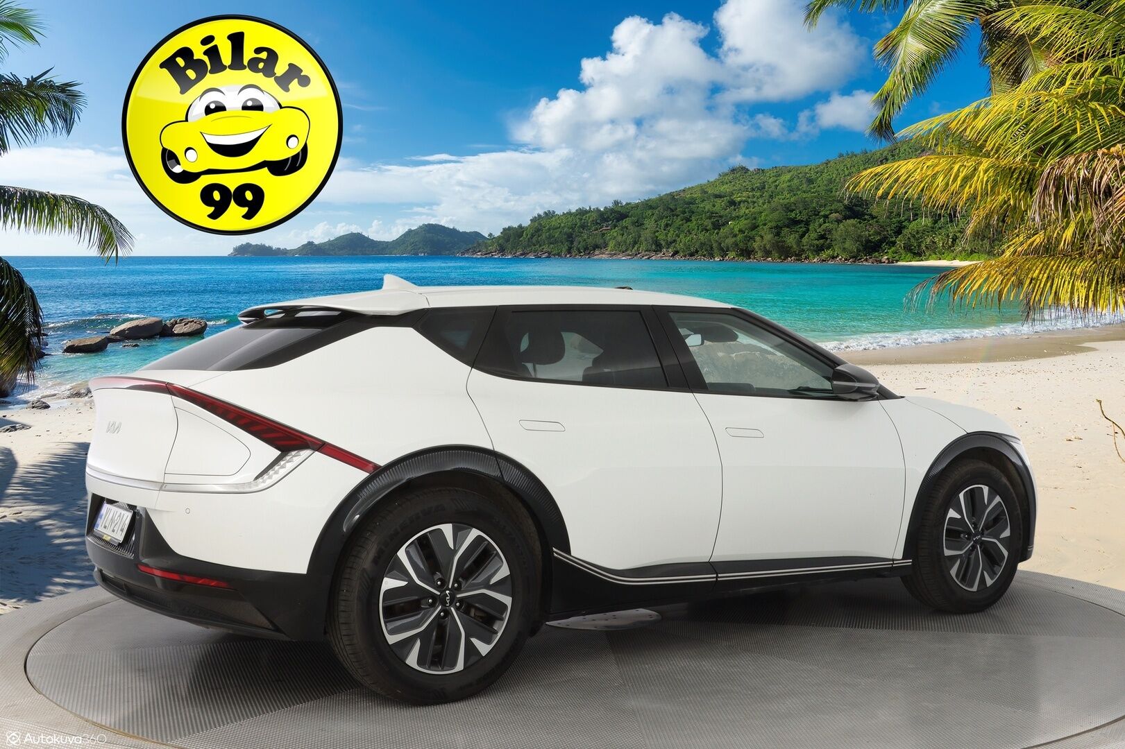 Kia EV6 2022 AWD 77kWh 325 hv *ACC / Digimittaristo / Muistipenkit / Kamera!* - 3,99 % KORKOTARJOUS TÄHÄN AUTOON - Merkkihistoria! / ICCU ja Ajoakun kenno vaihdettu tehtaalta! Kahdet renkaat ja vanteet!
