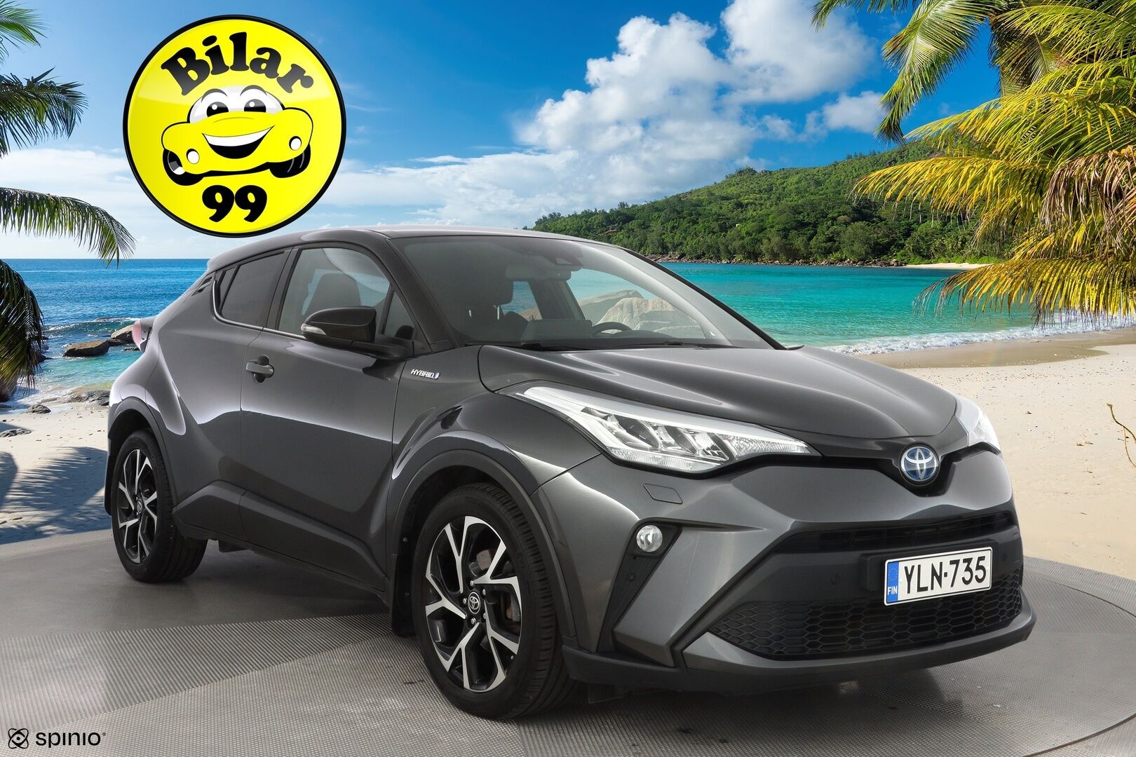 Toyota C-HR 2022 1,8 Hybrid Intense Business * ACC / Kamera / Blis / Apple&Android / Keyless * - Kahdet renkaat / Erikoisväri / Huollettu 7 / 25
