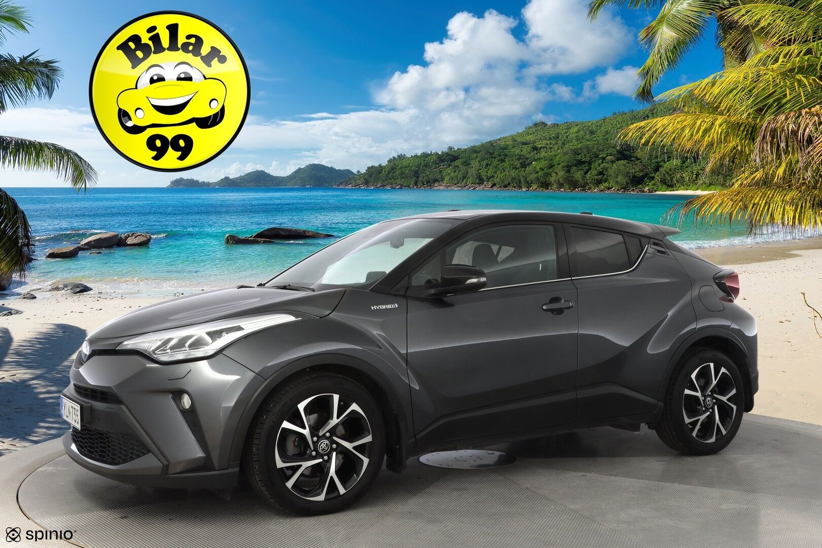 Toyota C-HR 2022 1,8 Hybrid Intense Business * ACC / Kamera / Blis / Apple&Android / Keyless * - Kahdet renkaat / Erikoisväri / Huollettu 7 / 25