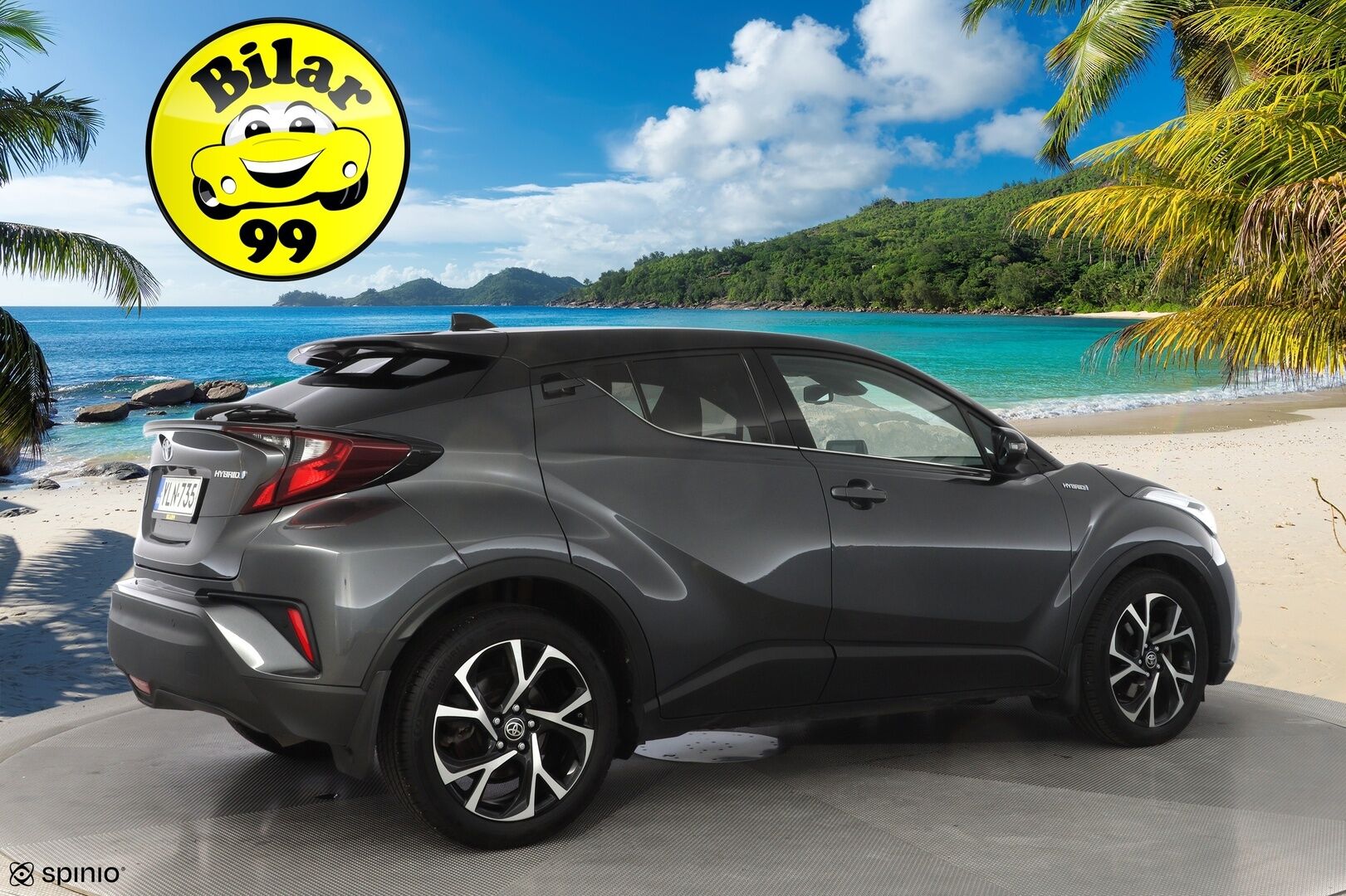 Toyota C-HR 2022 1,8 Hybrid Intense Business * ACC / Kamera / Blis / Apple&Android / Keyless * - Kahdet renkaat / Erikoisväri / Huollettu 7 / 25