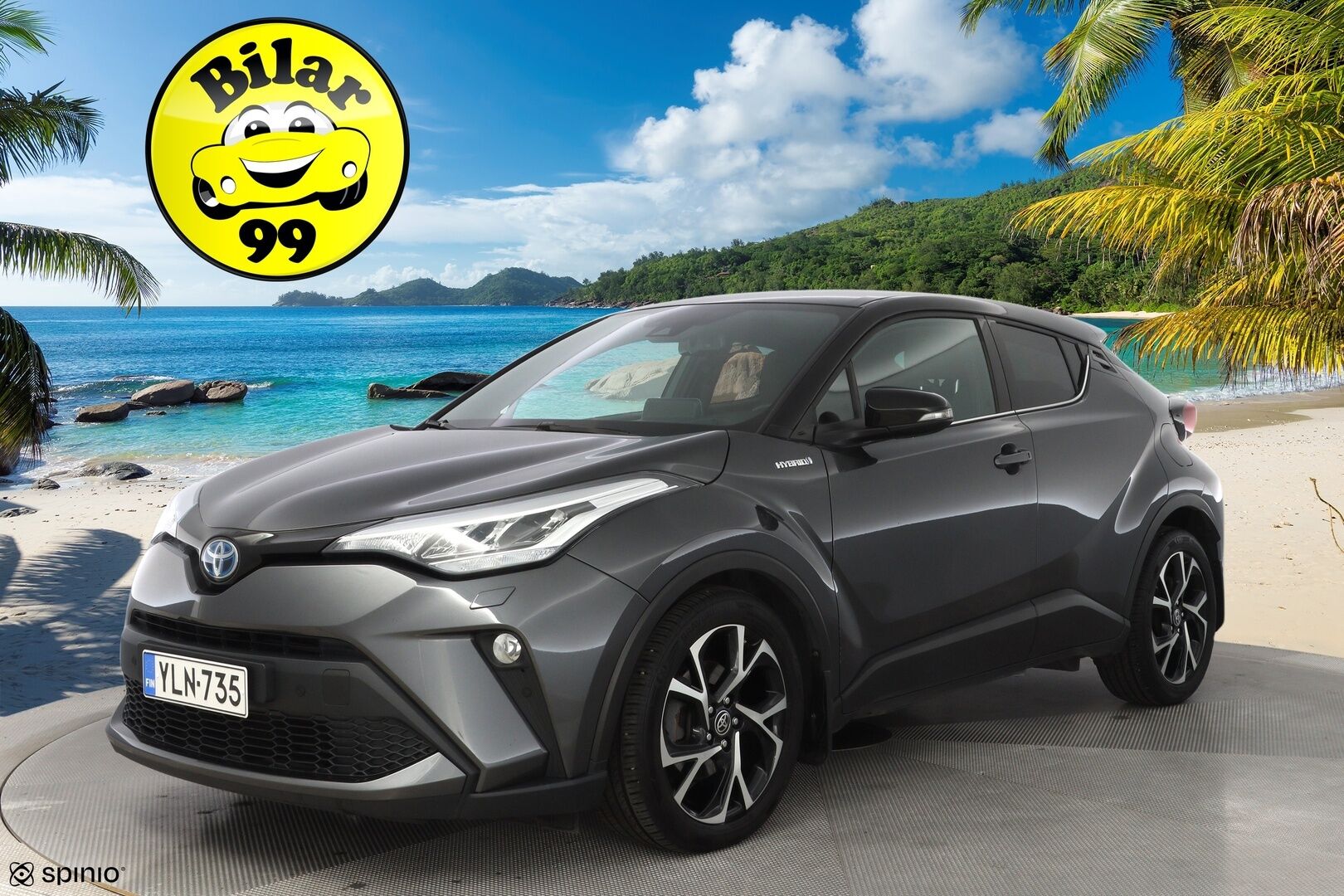Toyota C-HR 2022 1,8 Hybrid Intense Business * ACC / Kamera / Blis / Apple&Android / Keyless * - Kahdet renkaat / Erikoisväri / Huollettu 7 / 25