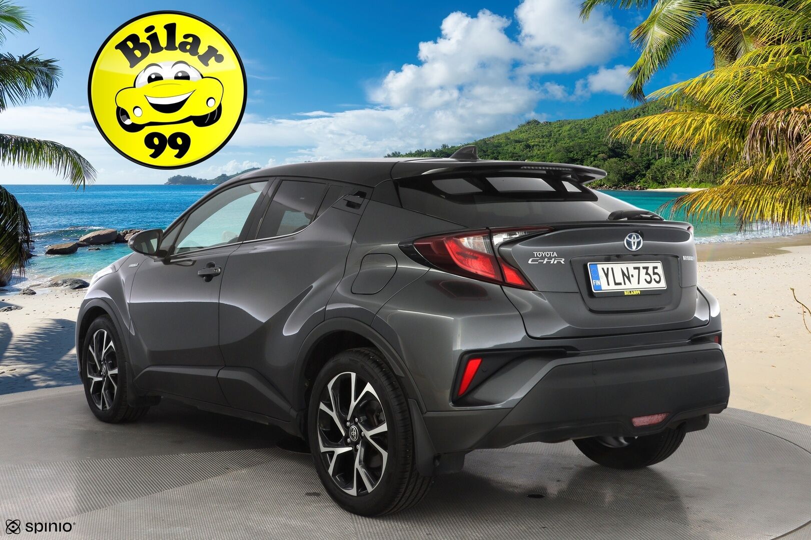 Toyota C-HR 2022 1,8 Hybrid Intense Business * ACC / Kamera / Blis / Apple&Android / Keyless * - Kahdet alumiinivanteet / Erikoisväri / Huollettu 7 / 25