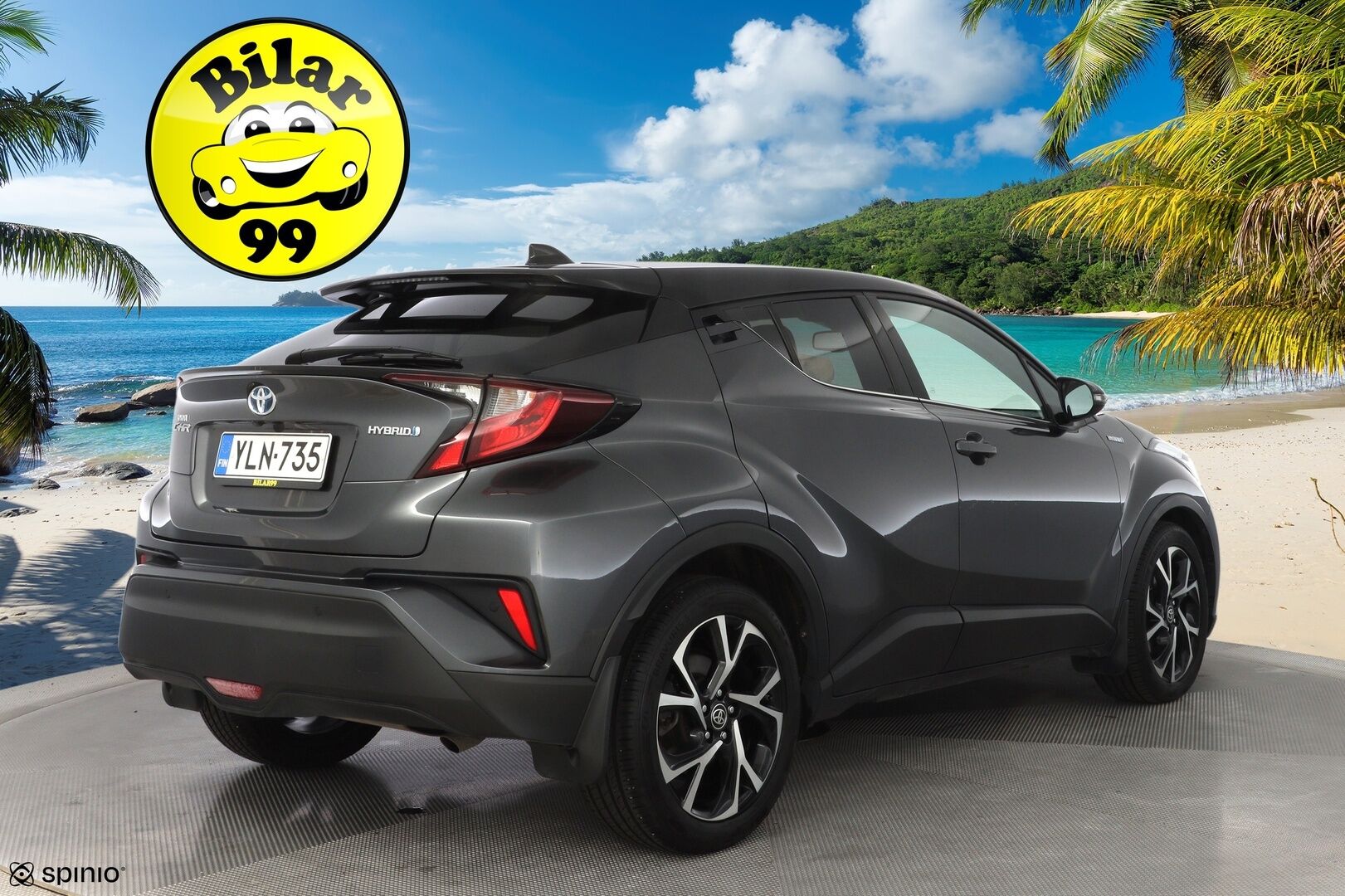 Toyota C-HR 2022 1,8 Hybrid Intense Business * ACC / Kamera / Blis / Apple&Android / Keyless * - Kahdet renkaat / Erikoisväri / Huollettu 7 / 25