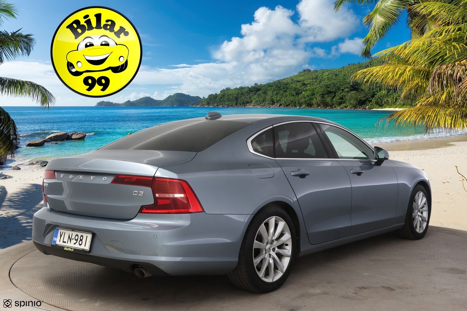 Volvo S90 2017 D3 Business aut * Pilot Assist / Webasto / Adap. vakkari / Vetokoukku / AndroidAuto / AppleCarplay / LED-ajovalot * - * Juuri Tullut / 2x Renkaat ja vanteet / Hyvin huollettu *