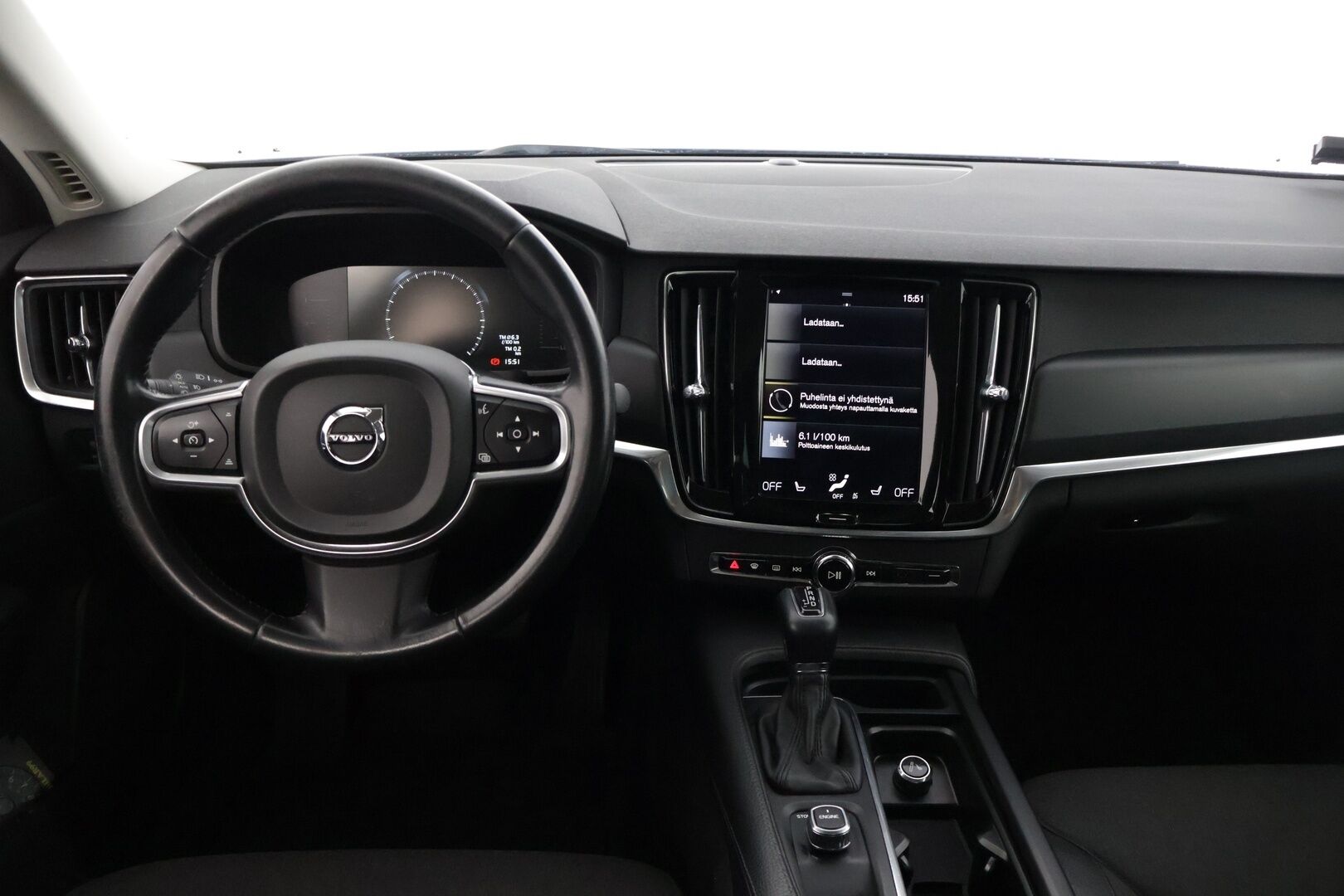 Volvo S90 2017 D3 Business aut * Pilot Assist / Webasto / Adap. vakkari / Vetokoukku / AndroidAuto / AppleCarplay / LED-ajovalot * - * Juuri Tullut / 2x Renkaat ja vanteet / Hyvin huollettu *