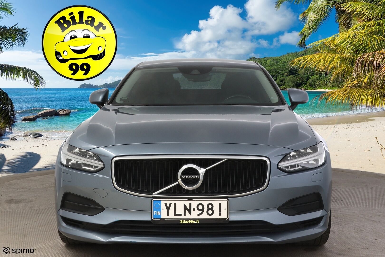 Volvo S90 2017 D3 Business aut * Pilot Assist / Webasto / Adap. vakkari / Vetokoukku / AndroidAuto / AppleCarplay / LED-ajovalot * - * Juuri Tullut / 2x Renkaat ja vanteet / Hyvin huollettu *