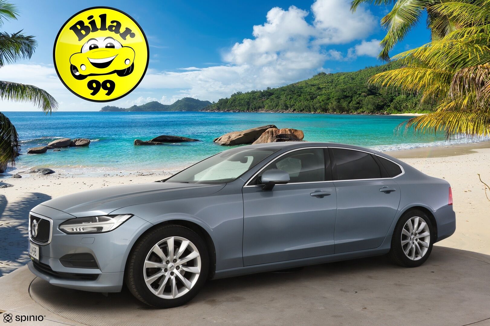 Volvo S90 2017 D3 Business aut * Pilot Assist / Webasto / Adap. vakkari / Vetokoukku / AndroidAuto / AppleCarplay / LED-ajovalot * - * Juuri Tullut / 2x Renkaat ja vanteet / Hyvin huollettu *