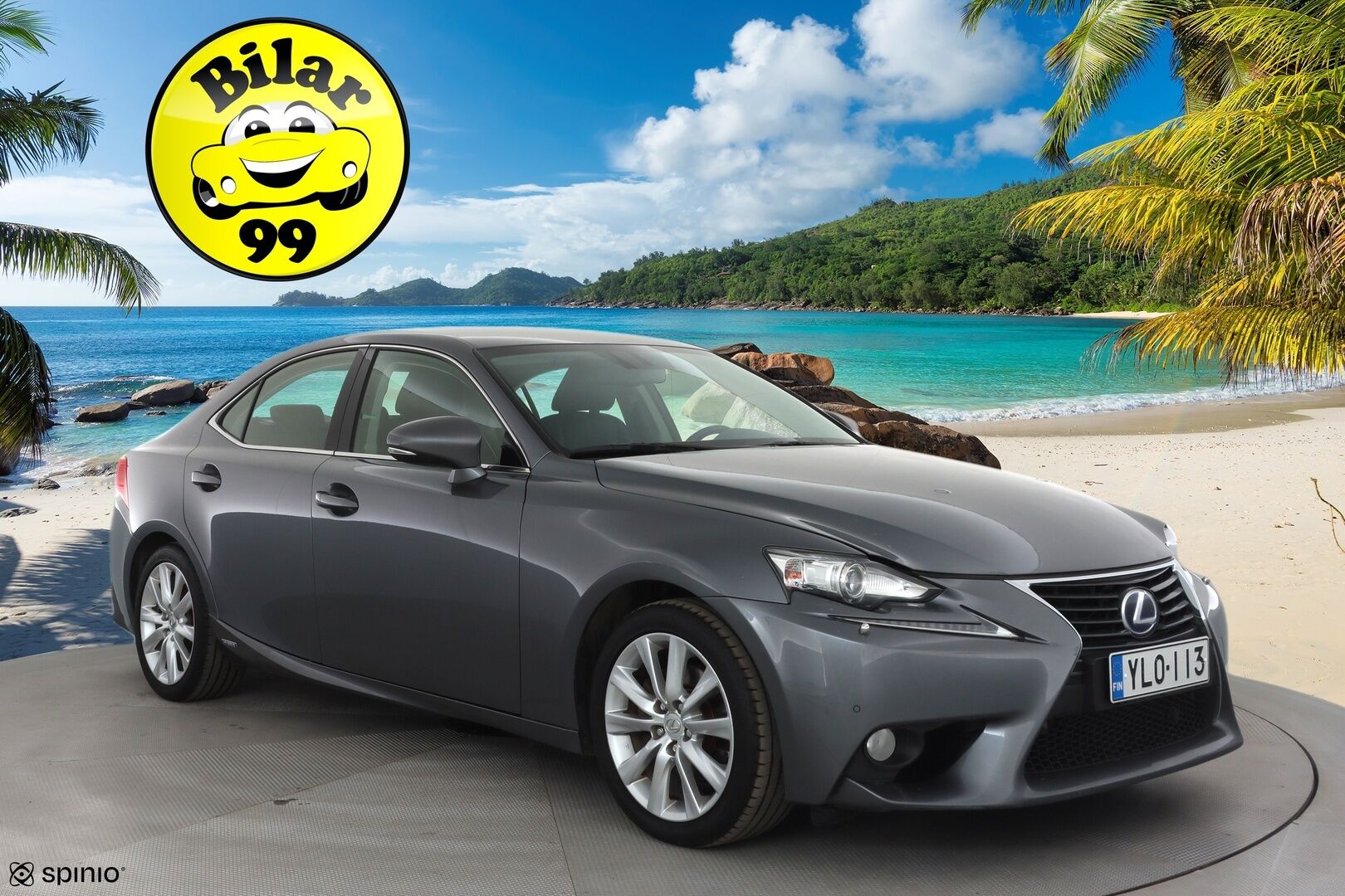 Lexus IS 2015 300h Comfort * Vakkari / Lohkolämmitin / P.tutkat / Puolinahat / Xenon / Ratinlämmitin * - Kahdet renkaat aluvanteilla / Merkkihuollettu - HULLUT AVAJAISHULINAT KORKOTARJOUS 3,29 %