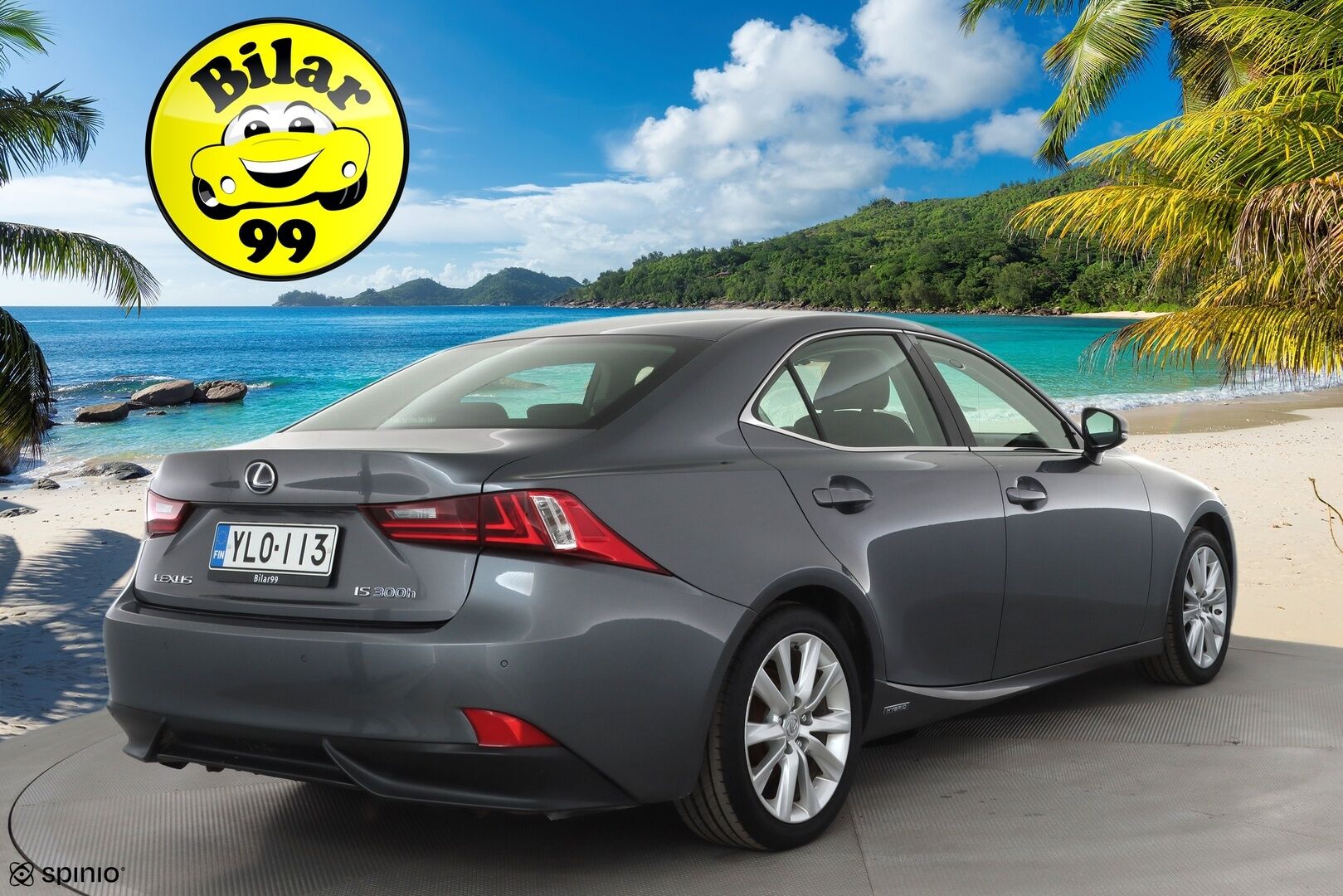 Lexus IS 2015 300h Comfort * Vakkari / Lohkolämmitin / P.tutkat / Puolinahat / Xenon / Ratinlämmitin * - Kahdet renkaat aluvanteilla / Merkkihuollettu - HULLUT AVAJAISHULINAT KORKOTARJOUS 3,29 %