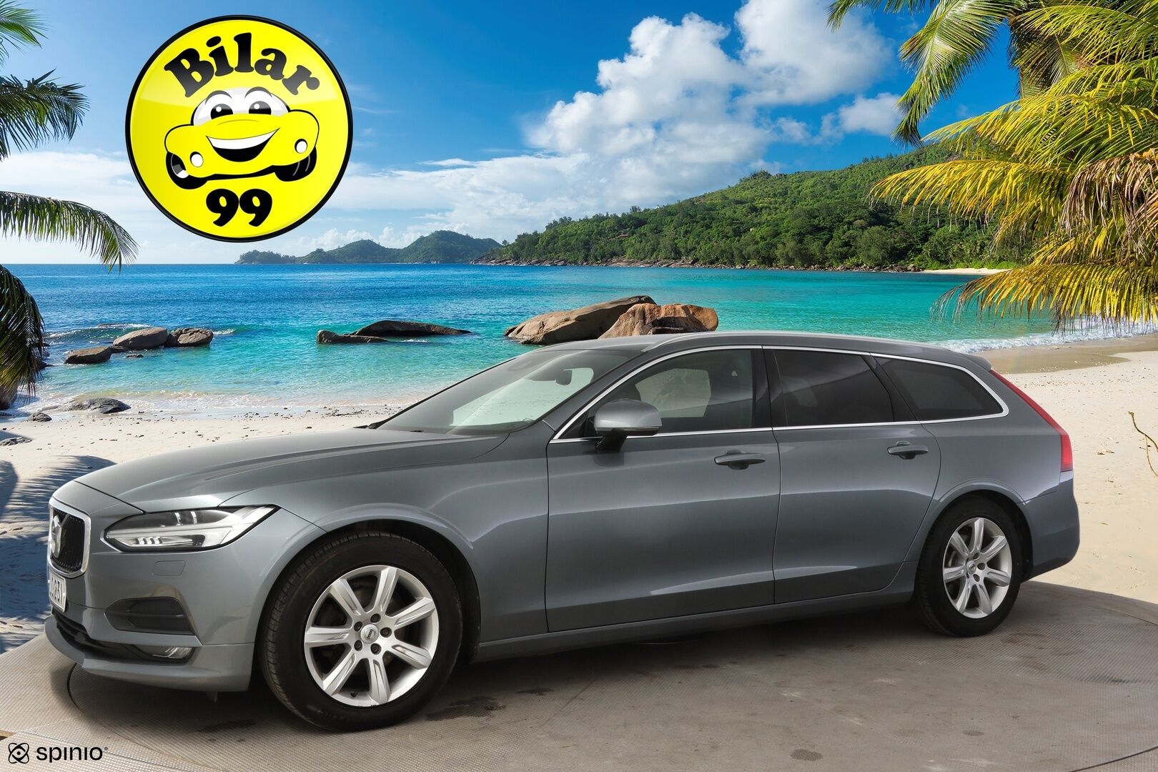 Volvo V90 2018 D4 AWD Business Inscription aut * Nahat muistilla / HUD / VOC / Pilot Assist / Adap. vakkari / Vetokoukku / Peruutuskamera / BLIS * - * Huippuvarusteilla / Webasto ja lohkolämmitin / Ei ADBLUE! / 2x renkaat ja vanteet *